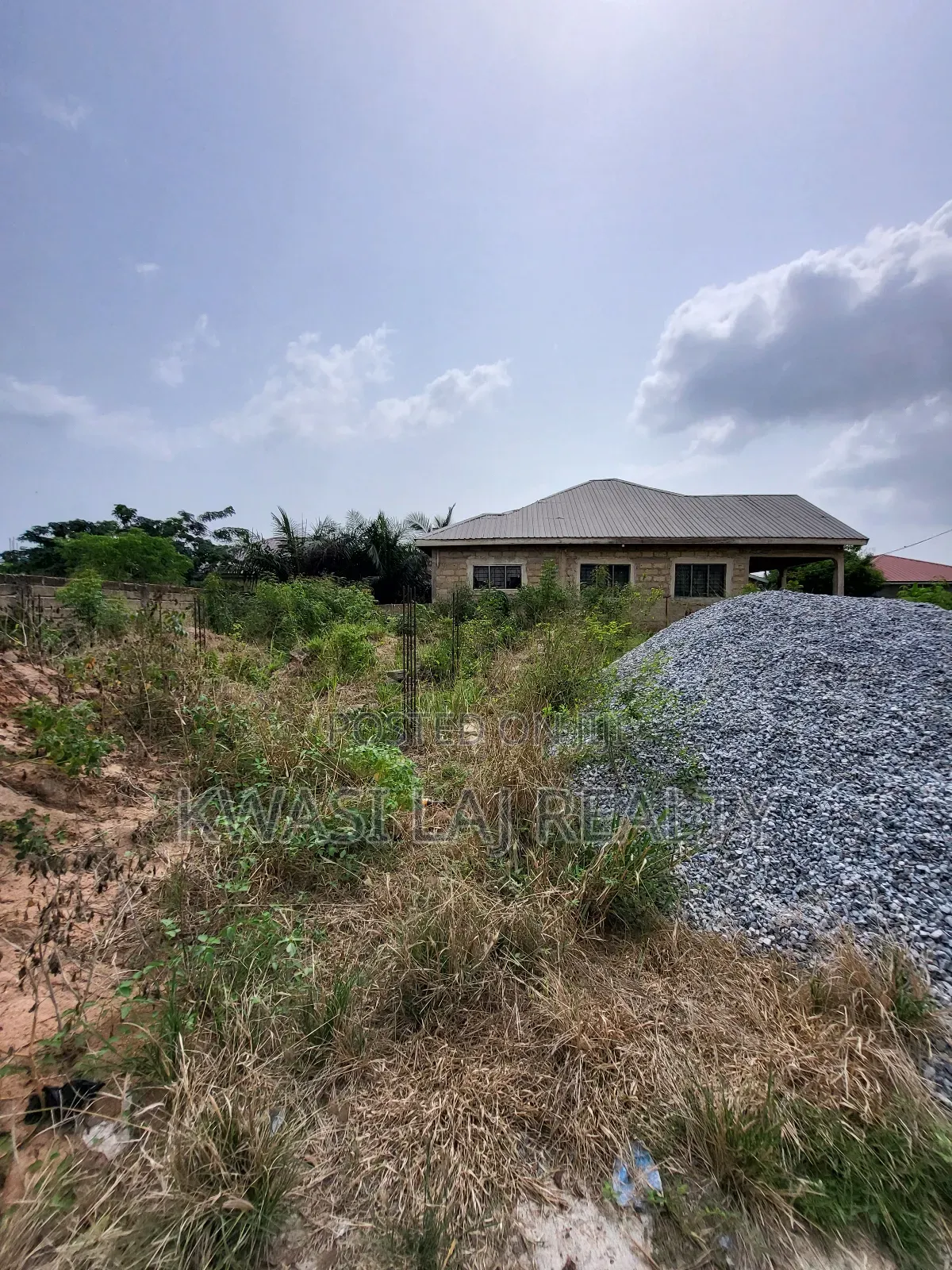 Half Plot for Sale at Kokrobite Aglowfarms in Weija