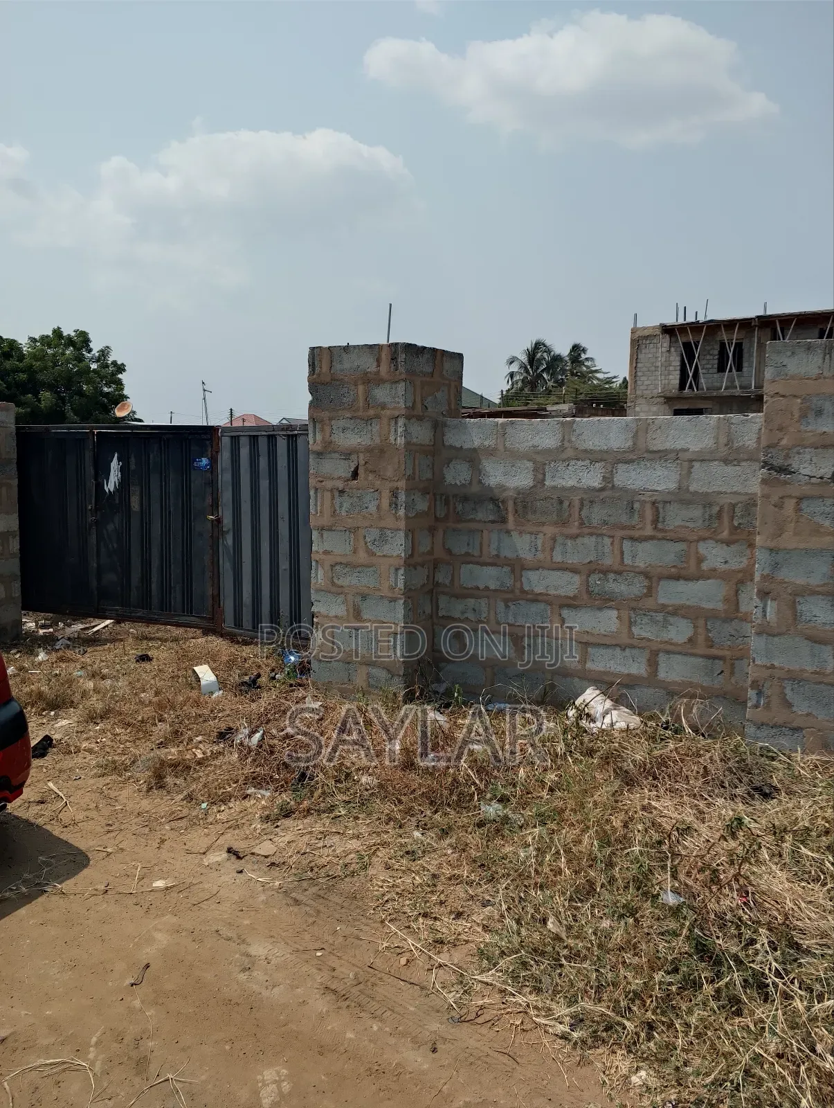 1 Plot Fenced With Gate and Footing Already Set for Sale Klagon in Tema Metropolitan