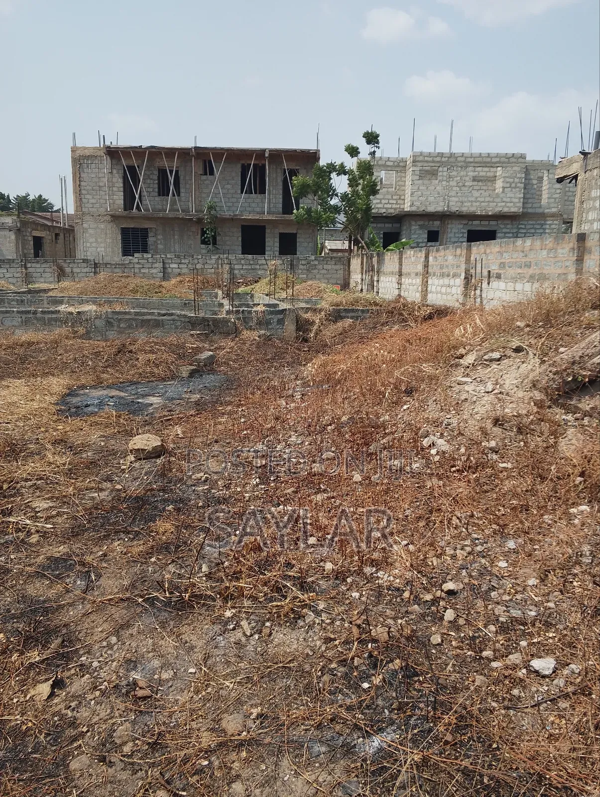 1 Plot Fenced With Gate and Footing Already Set for Sale Klagon in Tema Metropolitan