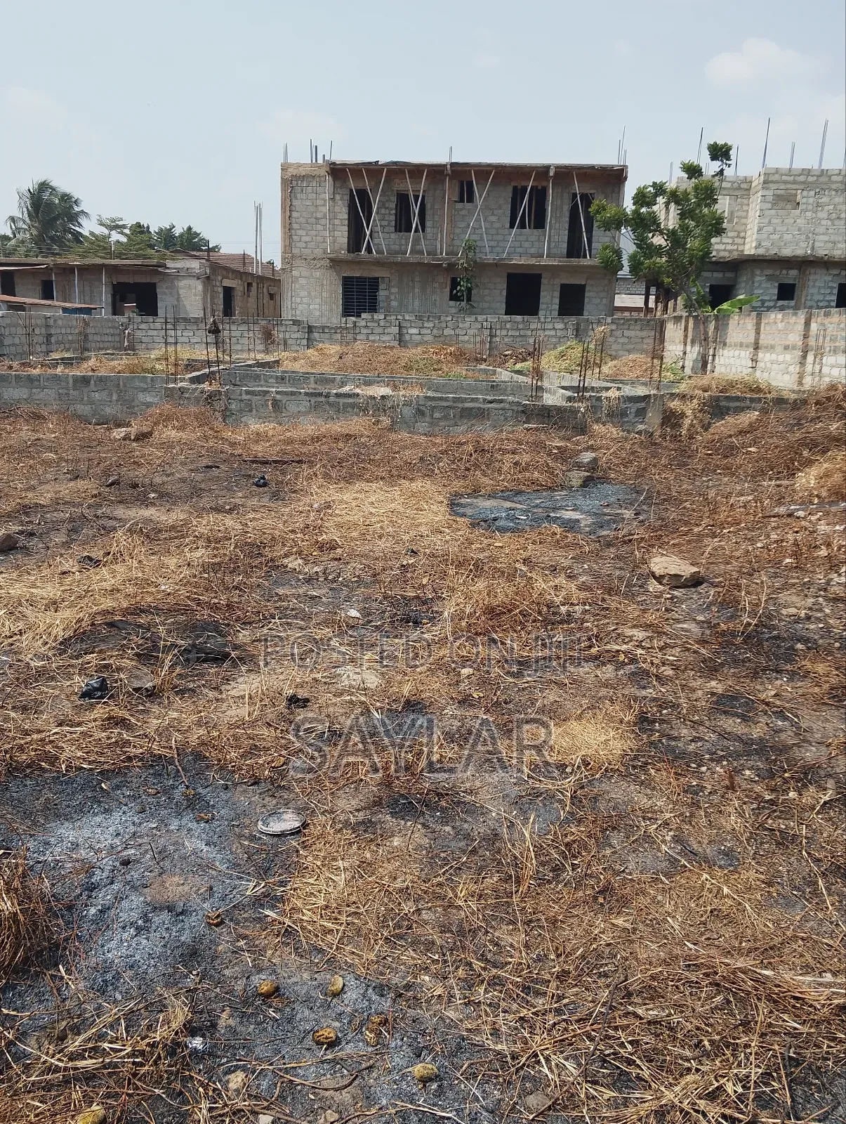 1 Plot Fenced With Gate and Footing Already Set for Sale Klagon in Tema Metropolitan