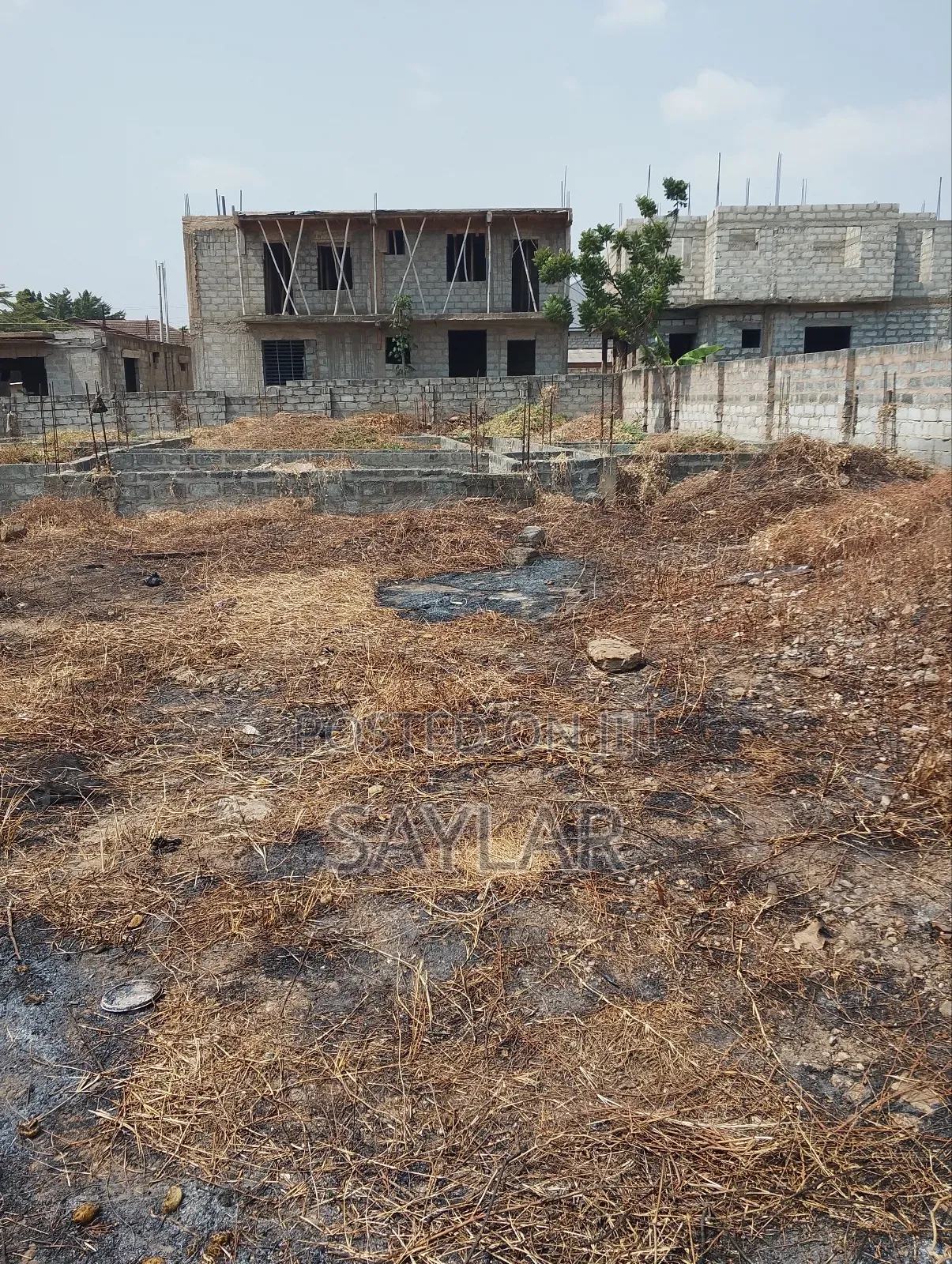 1 Plot Fenced With Gate and Footing Already Set for Sale Klagon in Tema Metropolitan