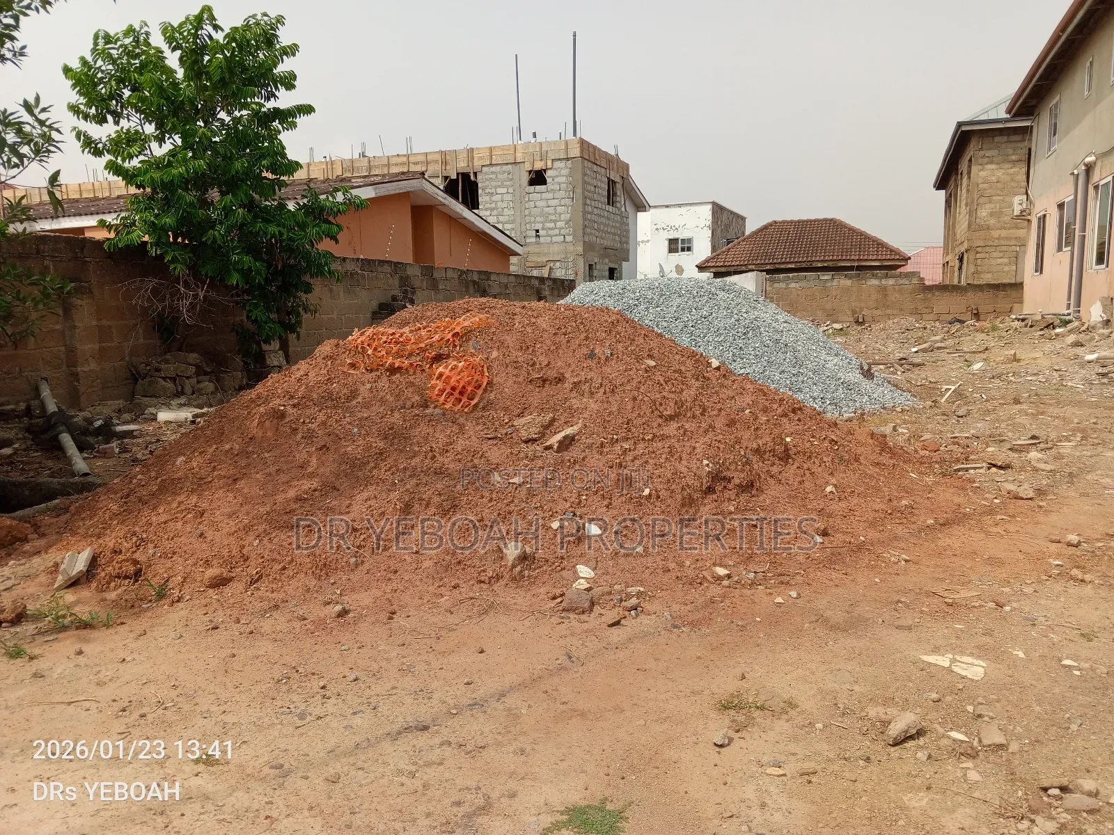 Spintex Road:- Half Plot for Sale Around Shell Signboard in Spintex