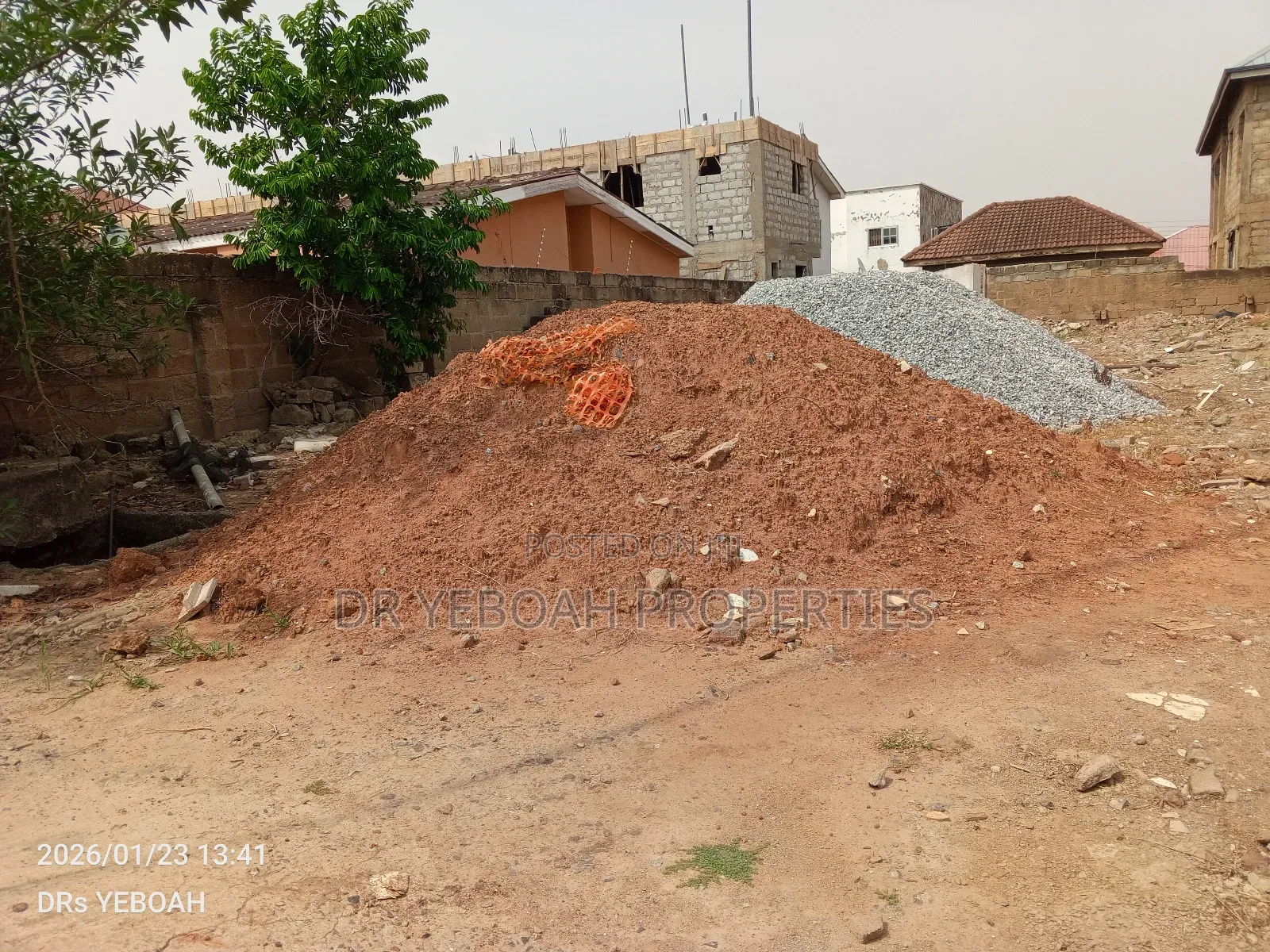Spintex Road:- Half Plot for Sale Around Shell Signboard in Spintex