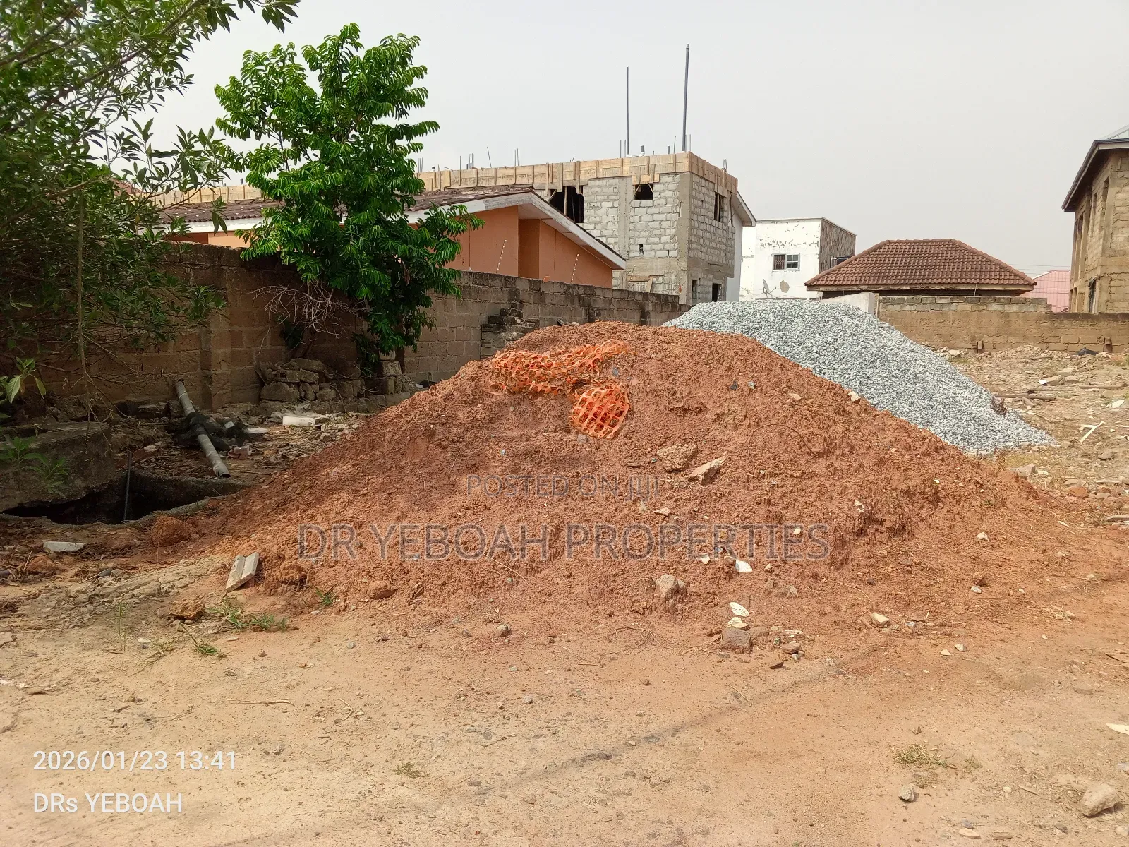 Spintex Road:- Half Plot for Sale Around Shell Signboard in Spintex