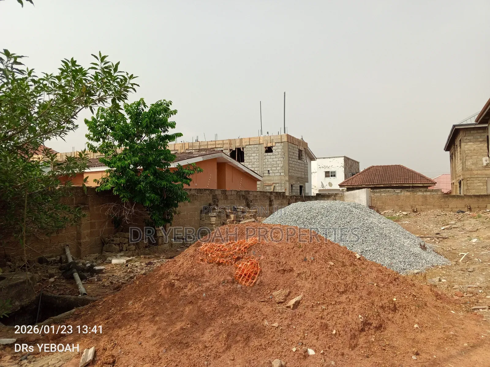 Spintex Road:- Half Plot for Sale Around Shell Signboard in Spintex