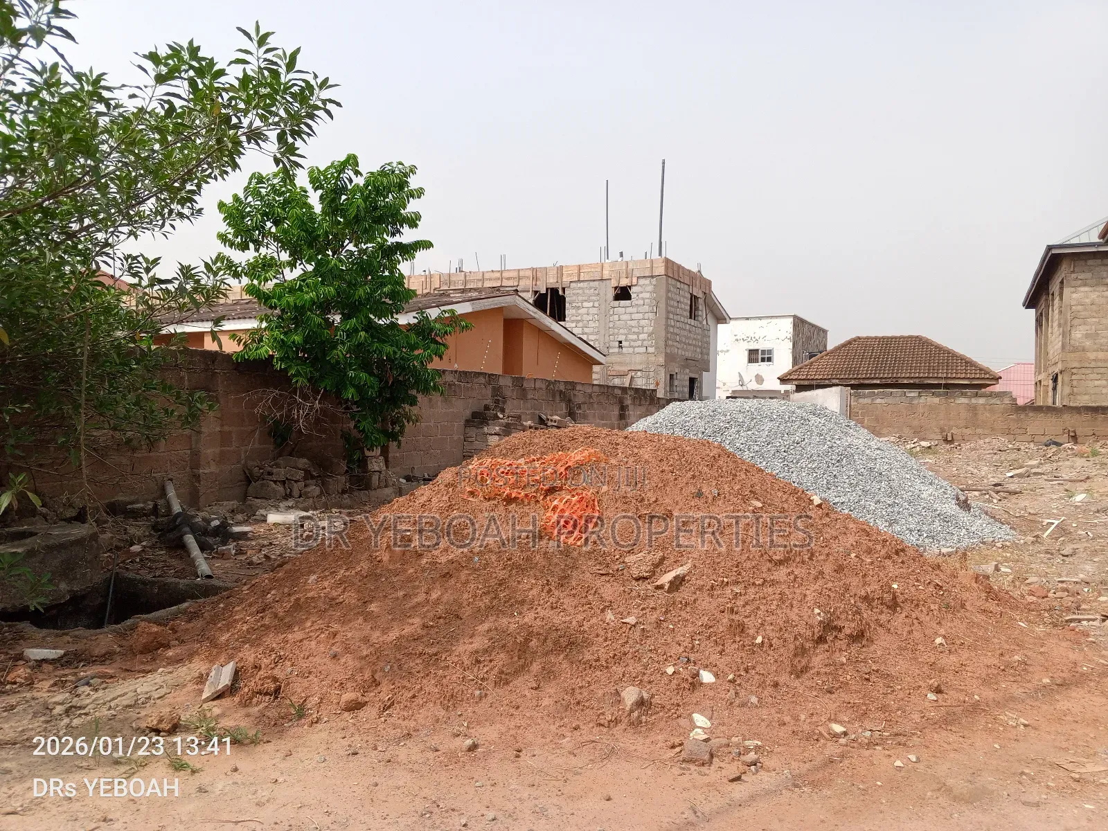 Spintex Road:- Half Plot for Sale Around Shell Signboard in Spintex