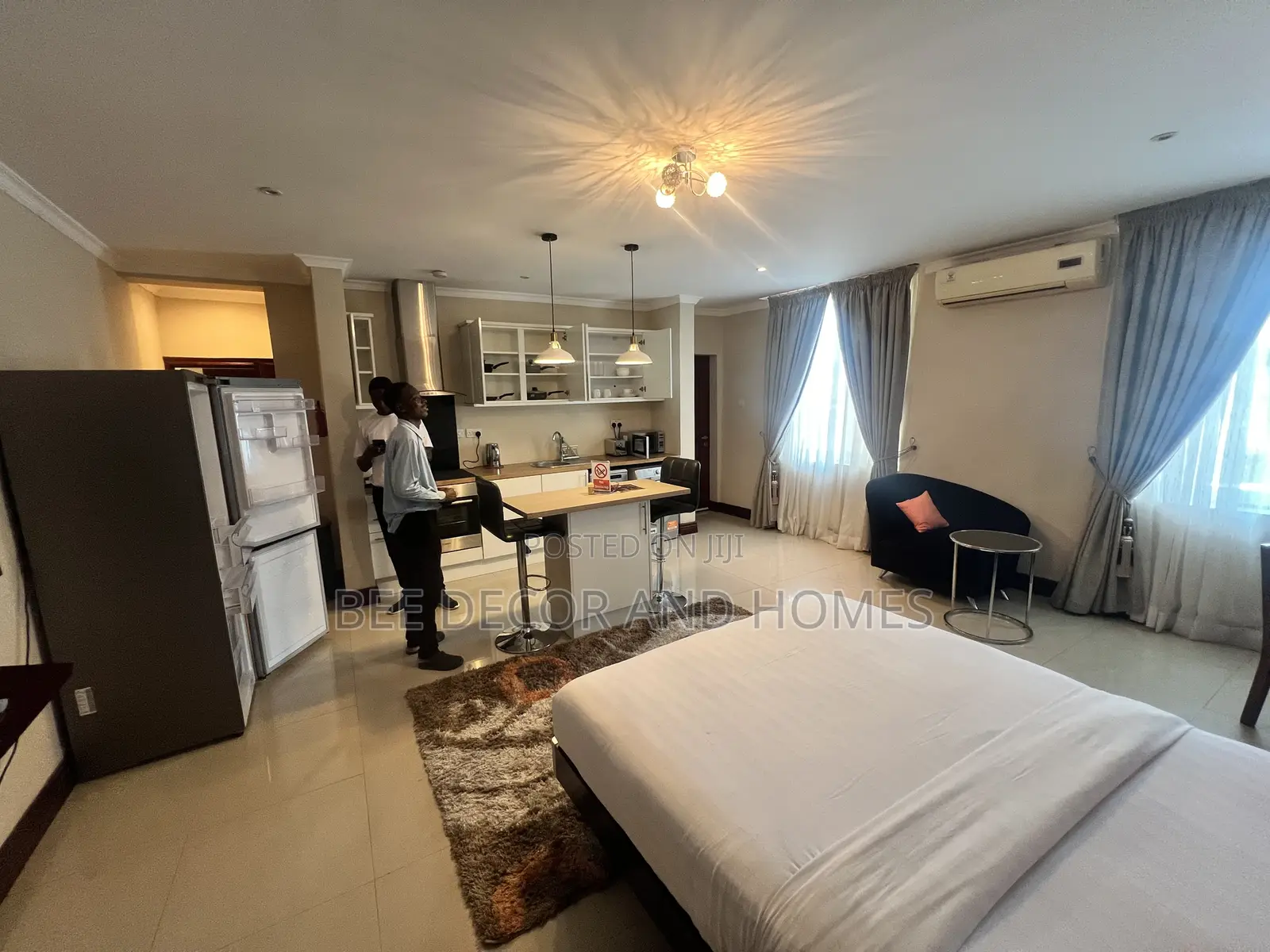 Furnished Studio Apartment in Bee Decor & Homes, West Legon for rent in West Legon