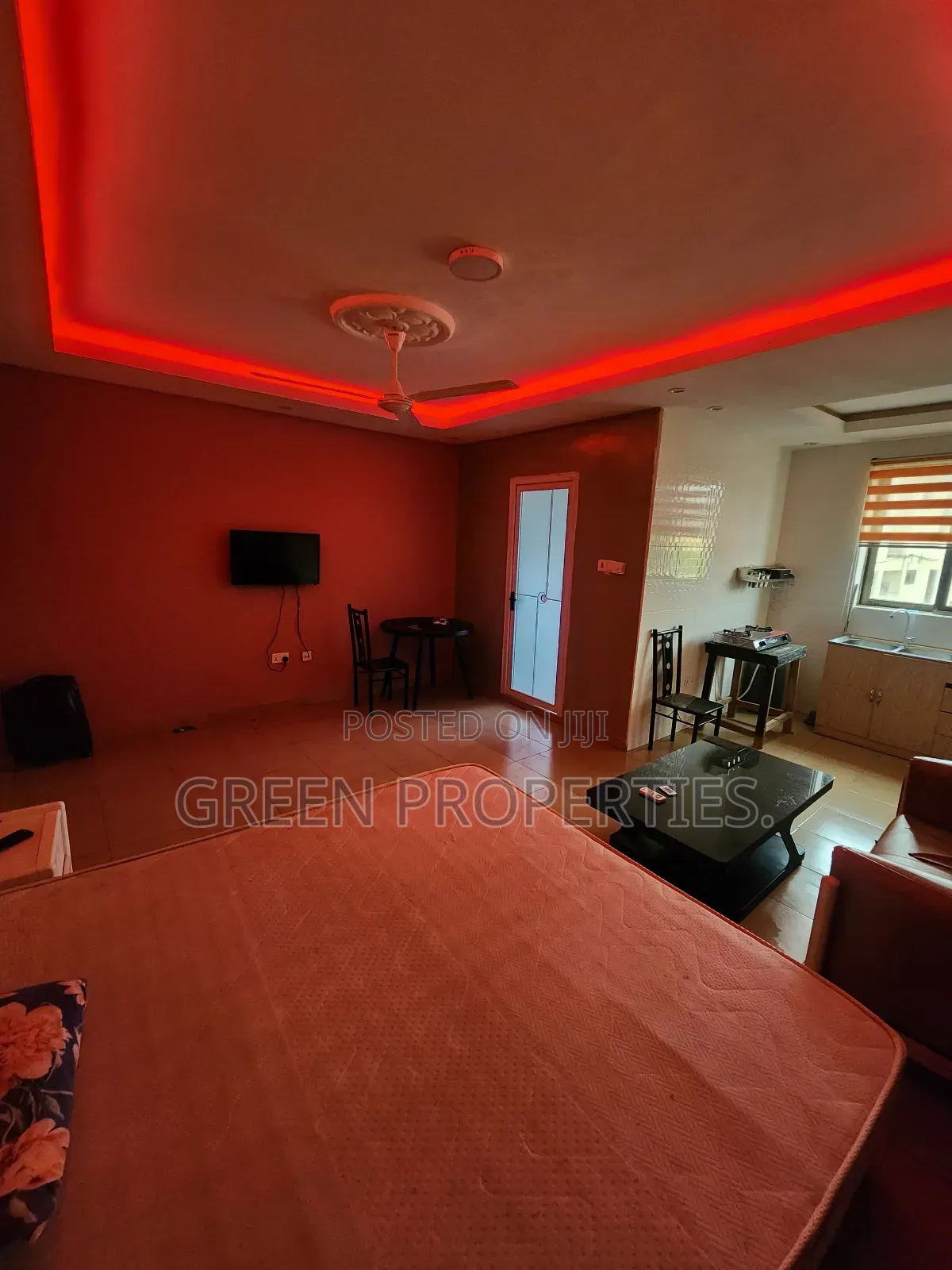 Furnished 1bdrm Apartment in Green Properties, Nungua for rent in Nungua