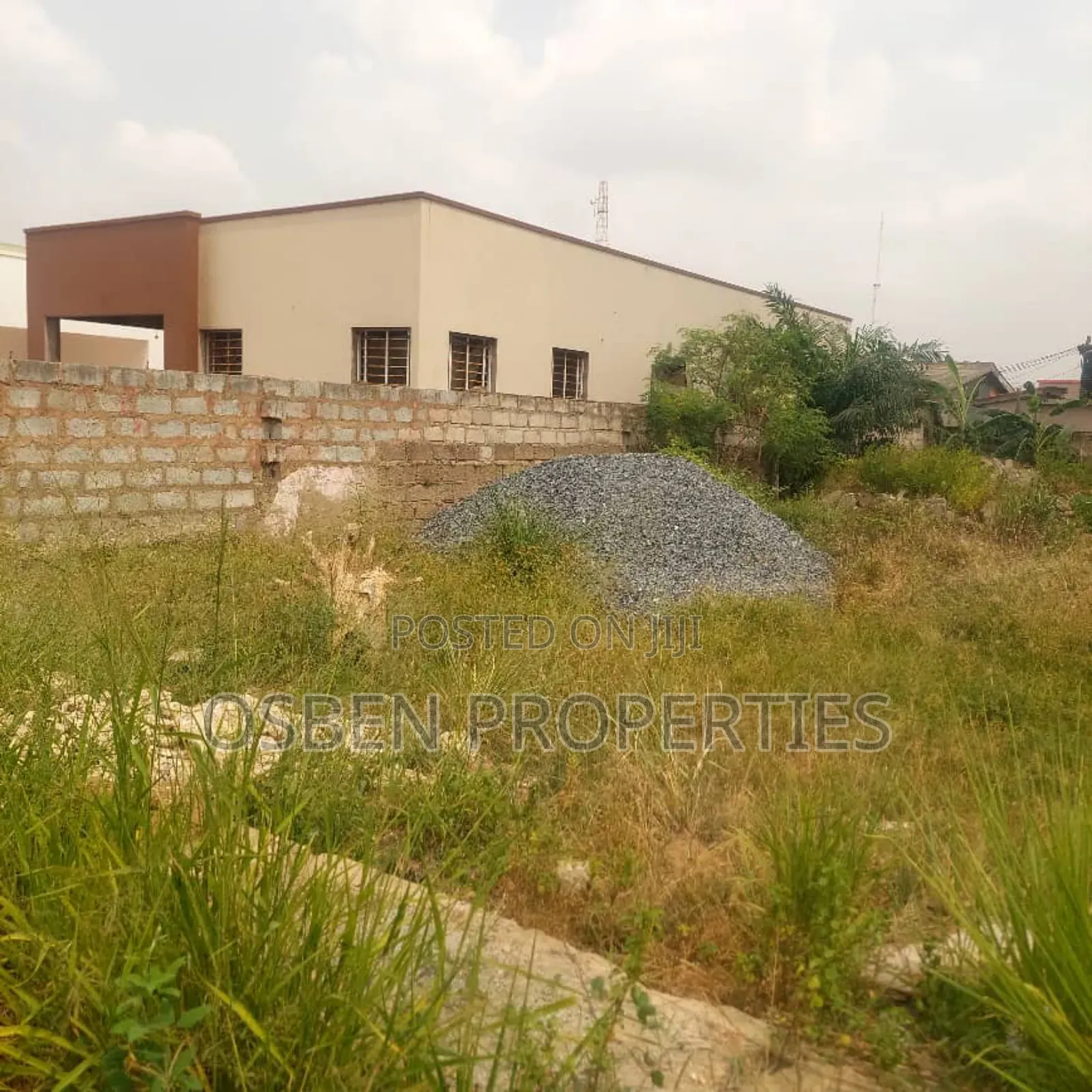 Half Plot of Land With Titled Document for Sale at Spintex in Spintex
