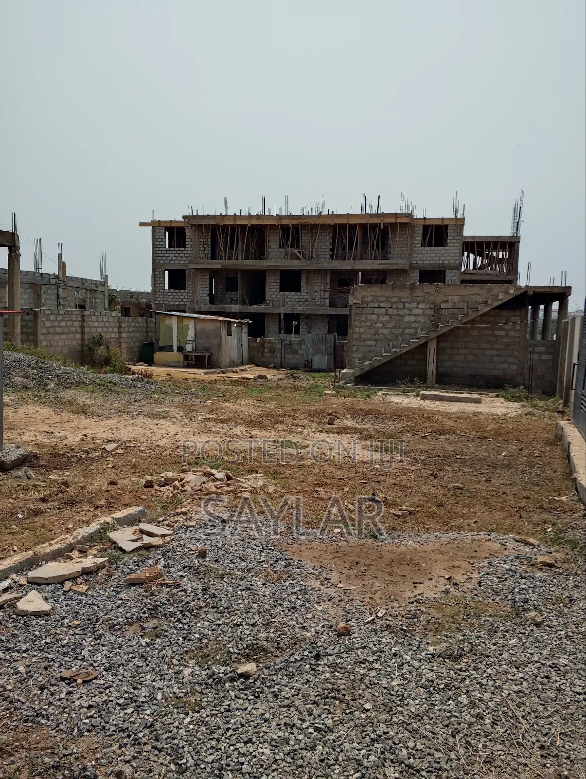 An Uncompleted Story Building for Sale Klagon Waterworks in Tema Metropolitan