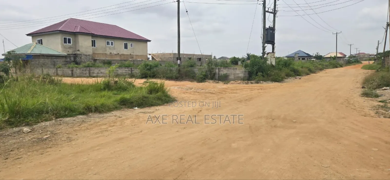 Community 25 Tema Half Plots Plus Mounted Pillars in Accra Metropolitan