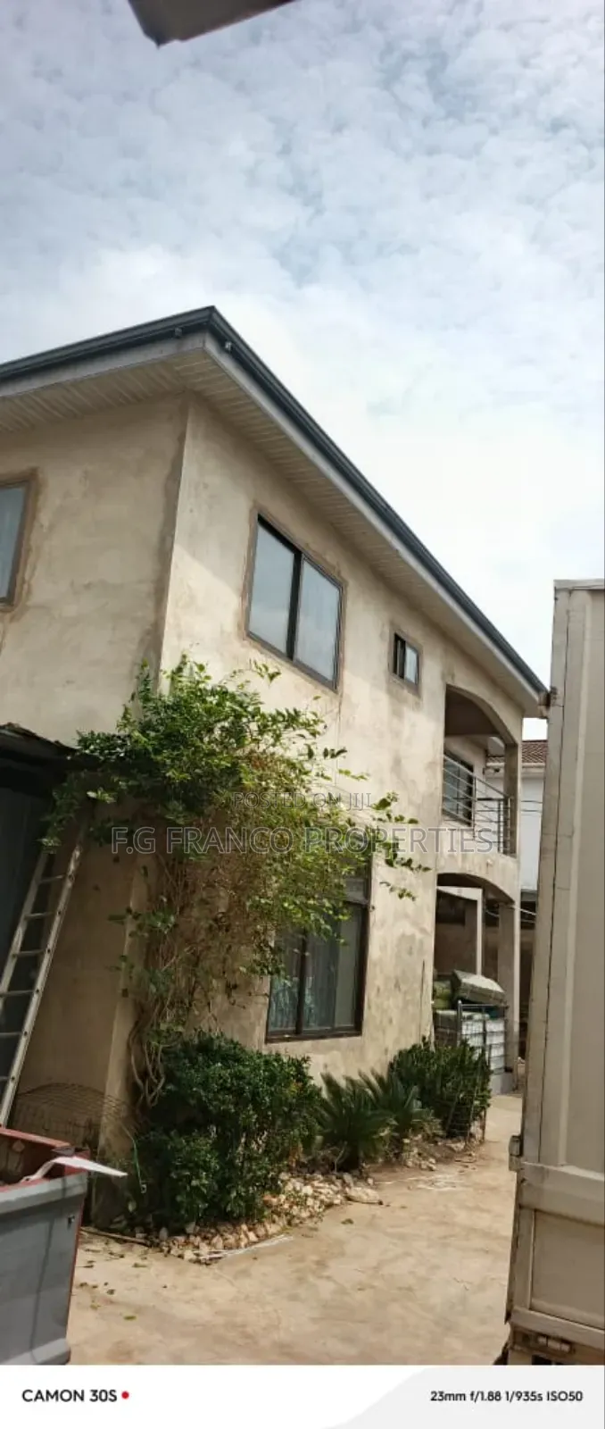 Warehouse With 4 Bedroom House for Sale at East Airport in Spintex