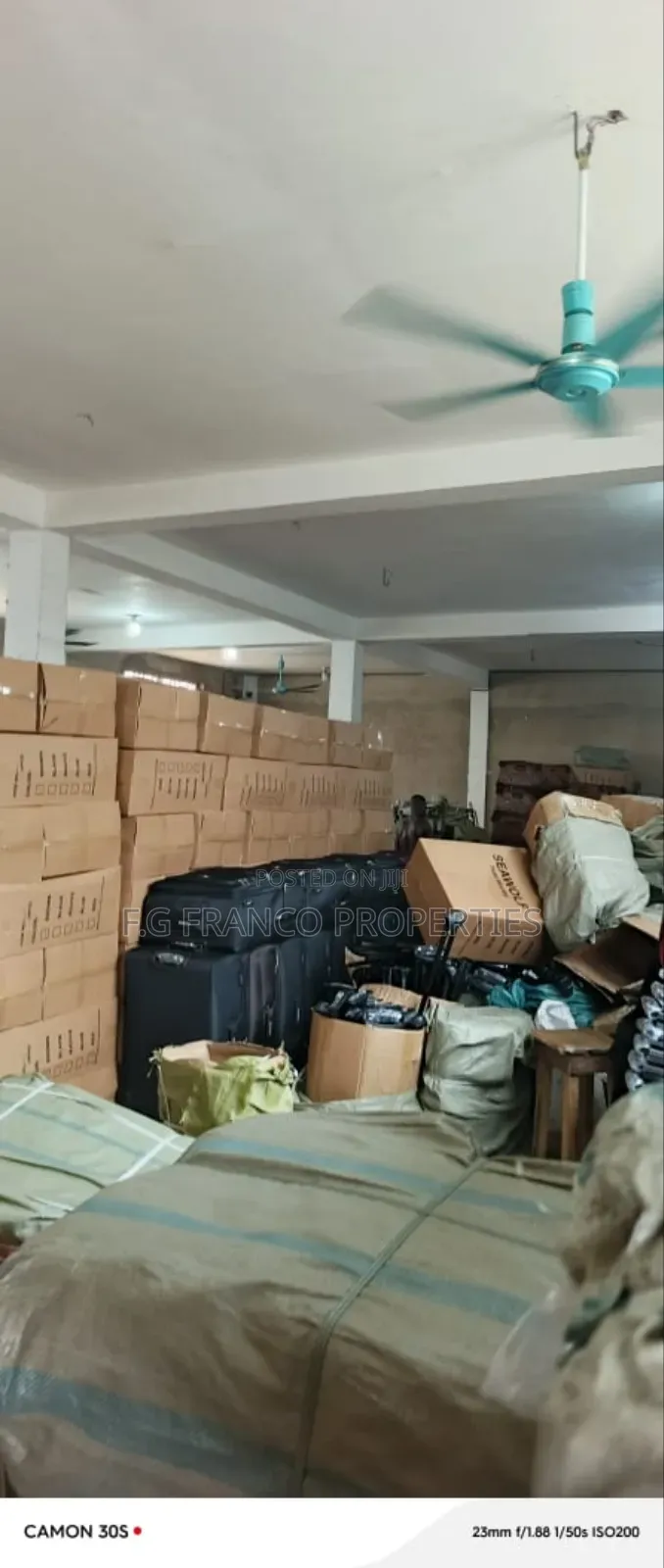 Warehouse With 4 Bedroom House for Sale at East Airport in Spintex