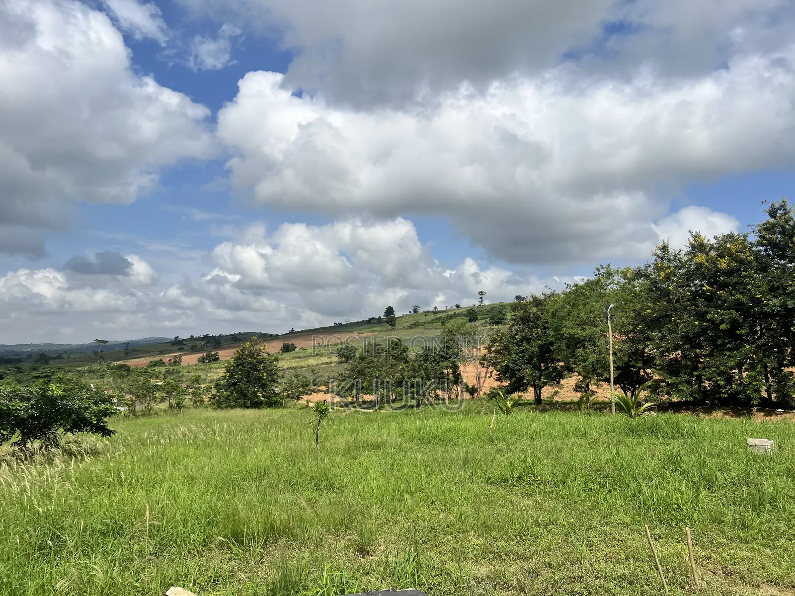 Main Road Land Aburi-Pokrom in Aburi