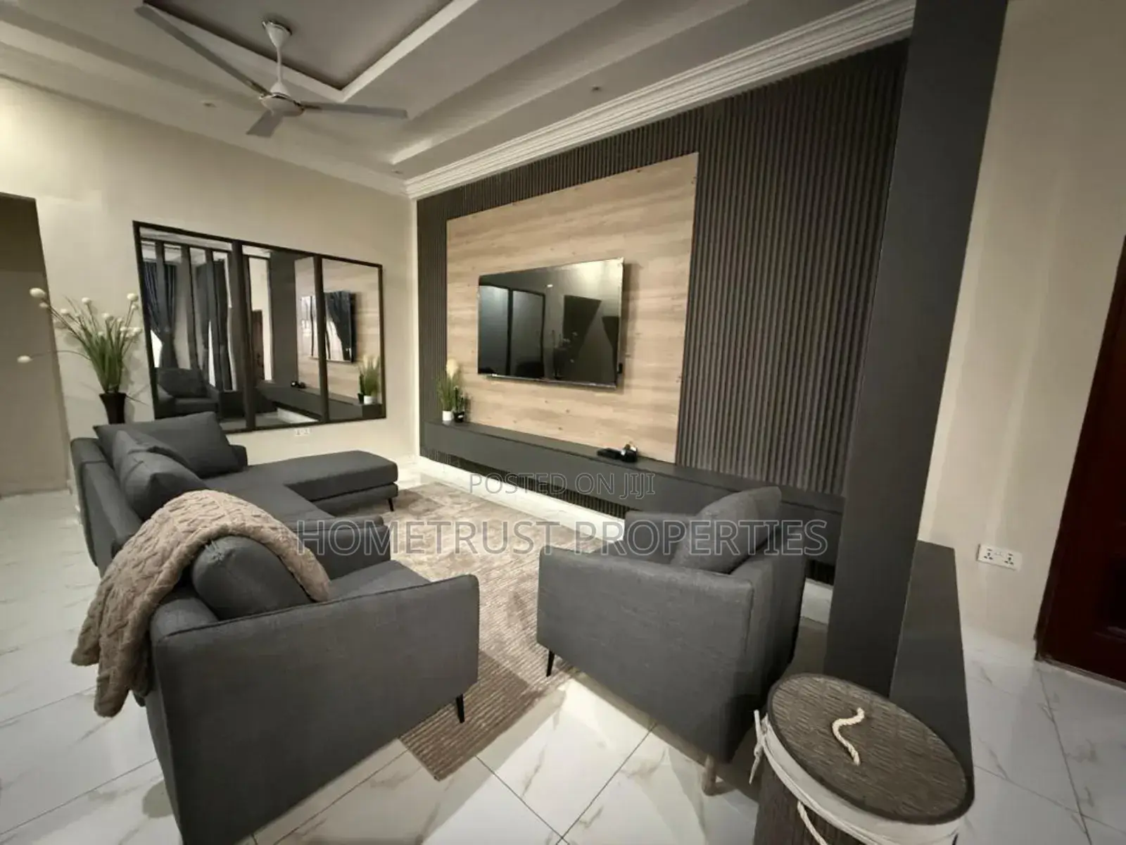 Furnished 2bdrm Apartment in Hometrust Properties, Osu for rent in Osu