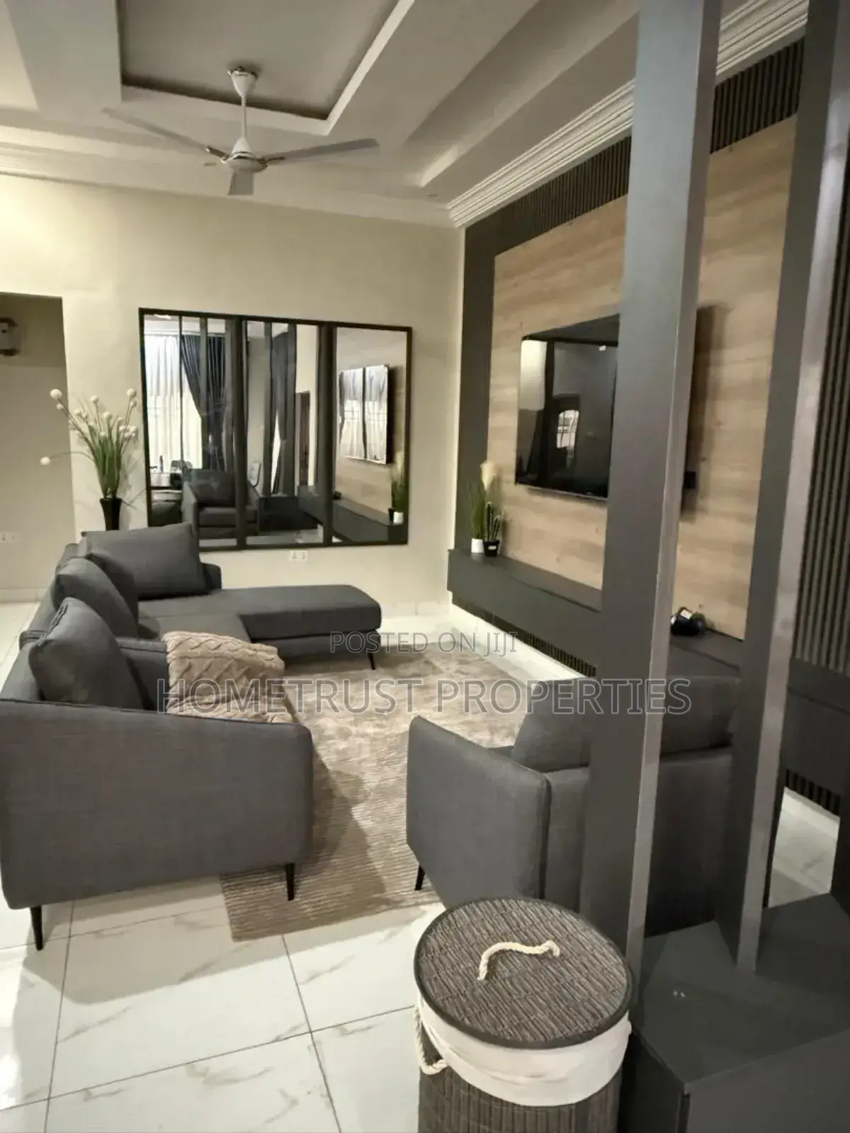 Furnished 2bdrm Apartment in Hometrust Properties, Osu for rent in Osu