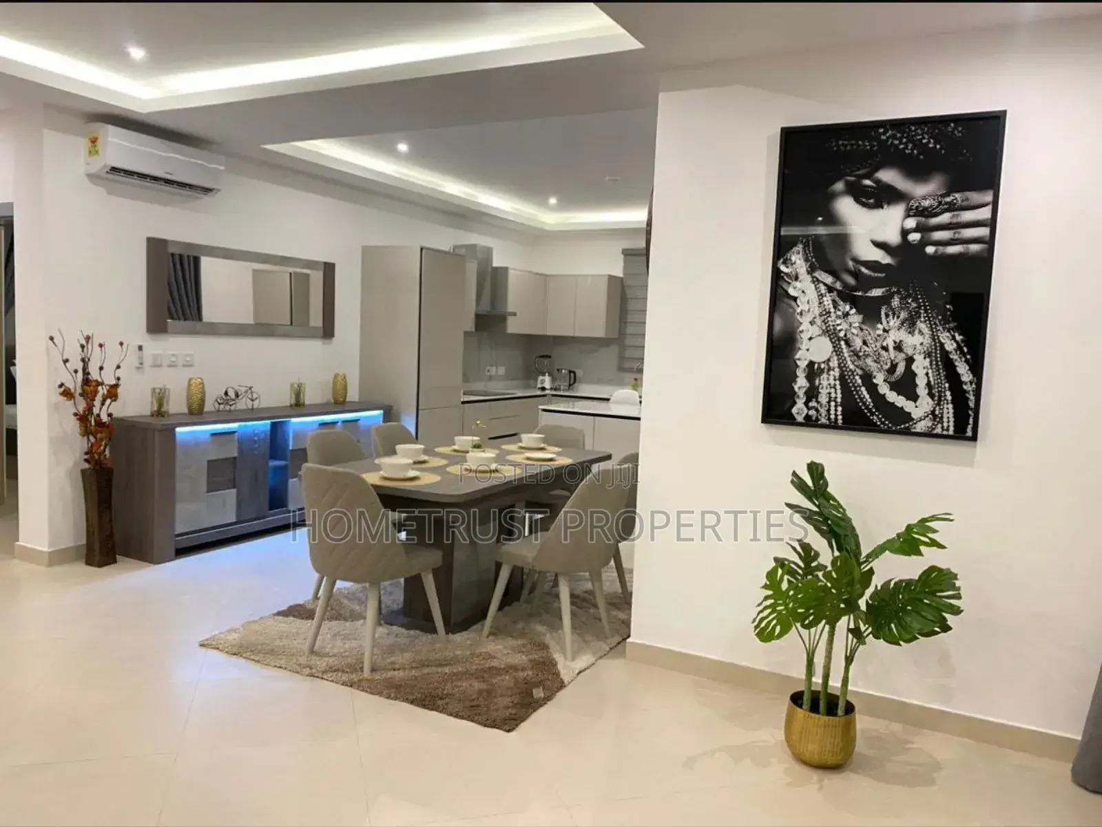 Furnished 2bdrm Apartment in Hometrust Properties, Osu for rent in Osu