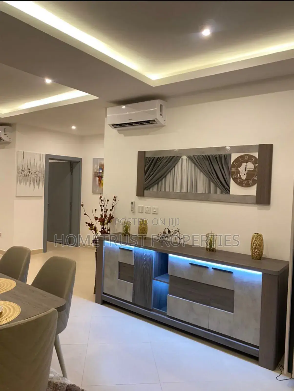 Furnished 2bdrm Apartment in Hometrust, Labone for rent in Labone