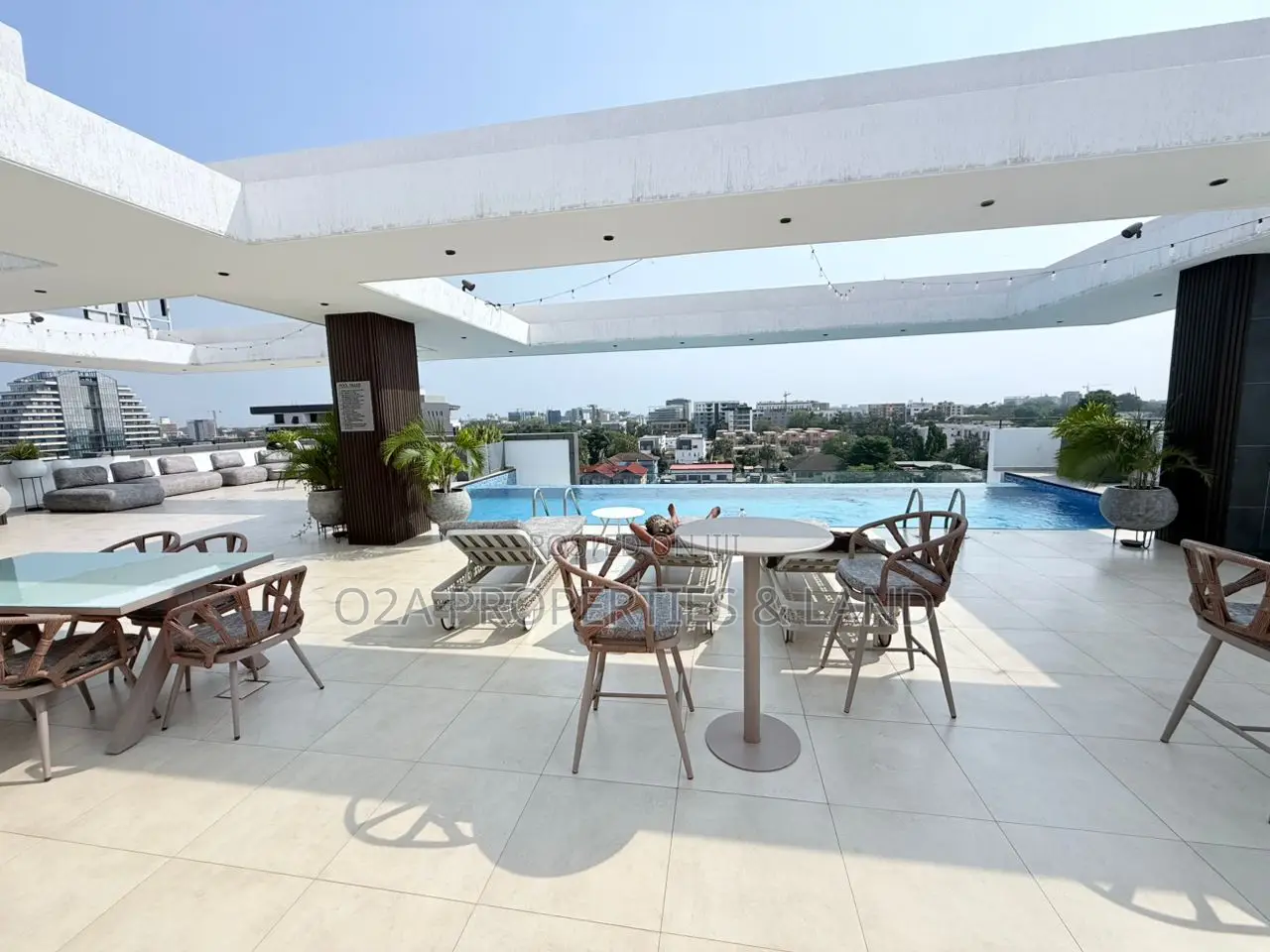 Furnished 2bdrm Duplex in Greater Accra, Airport Residential Area in Airport Residential Area