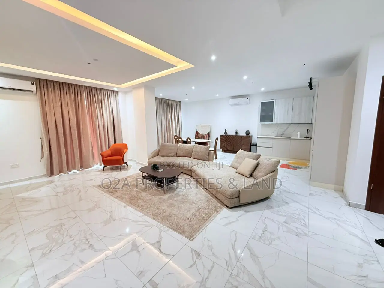 Furnished 2bdrm Duplex in Greater Accra, Airport Residential Area in Airport Residential Area