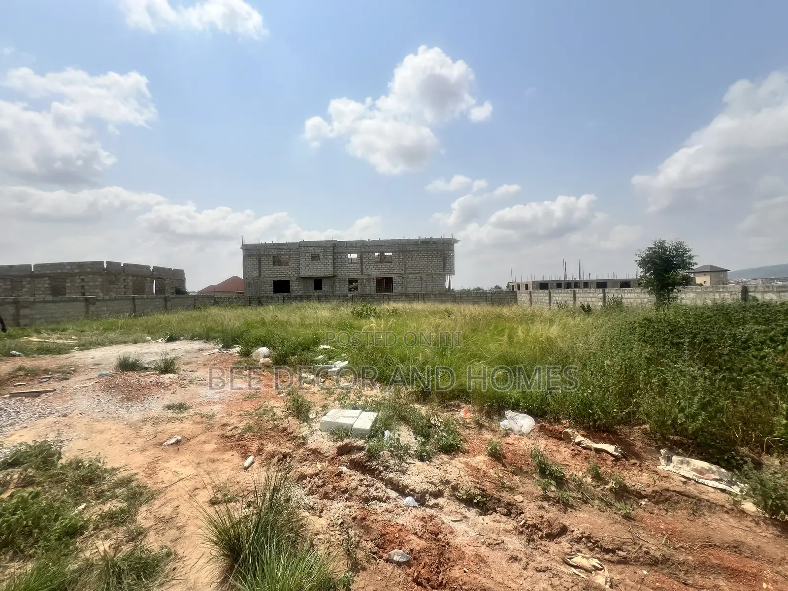 Walled Land for Sale in Oyarifa