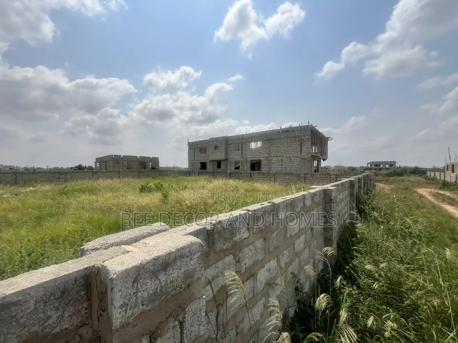 Walled Land for Sale in Oyarifa