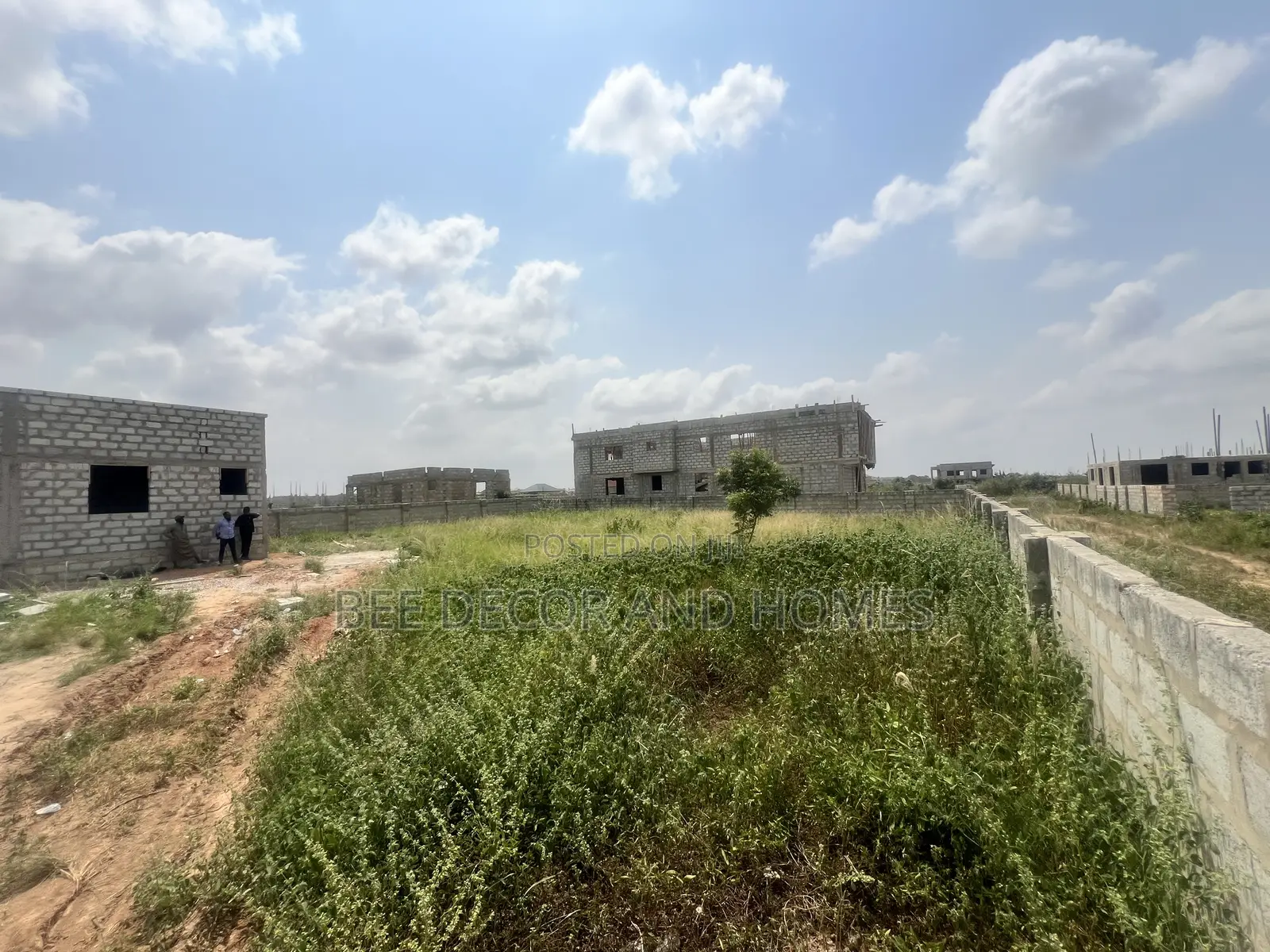 Walled Land for Sale in Oyarifa
