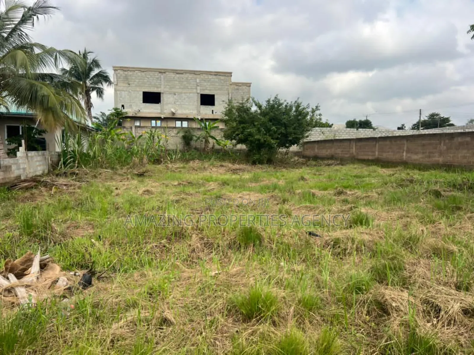A. Tema Main Road Land for Sale (With Old Building)* • Community 10 in Tema Metropolitan