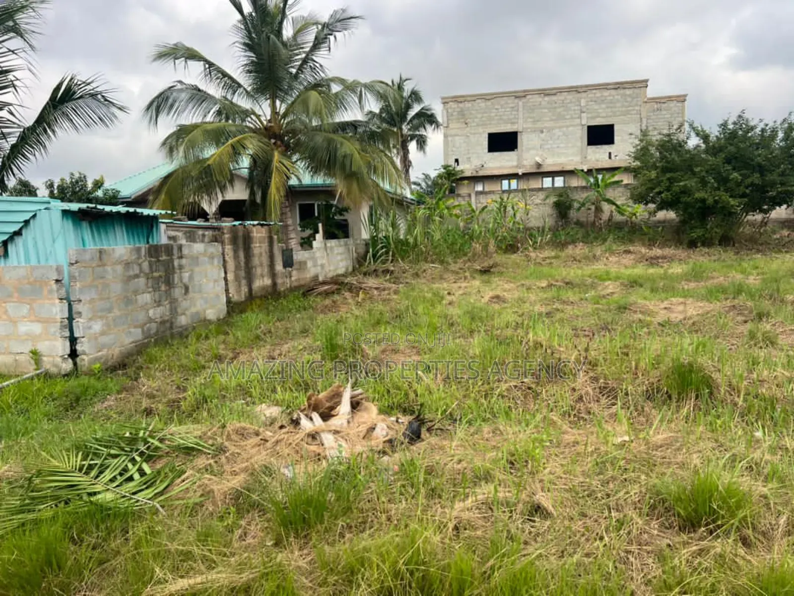 A. Tema Main Road Land for Sale (With Old Building)* • Community 10 in Tema Metropolitan