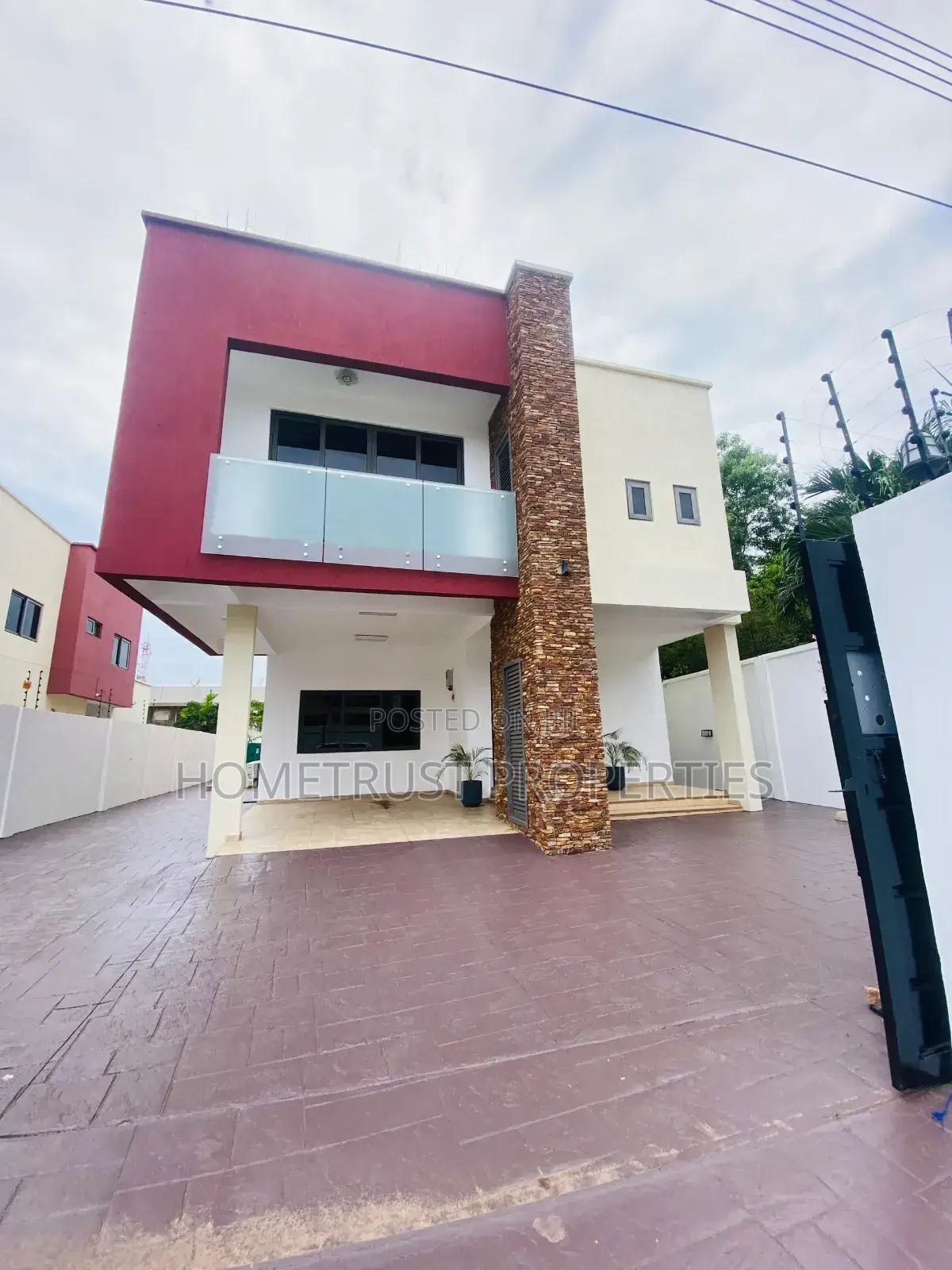 4bdrm Duplex in Hometrust Properties, Abelemkpe for rent in Abelemkpe