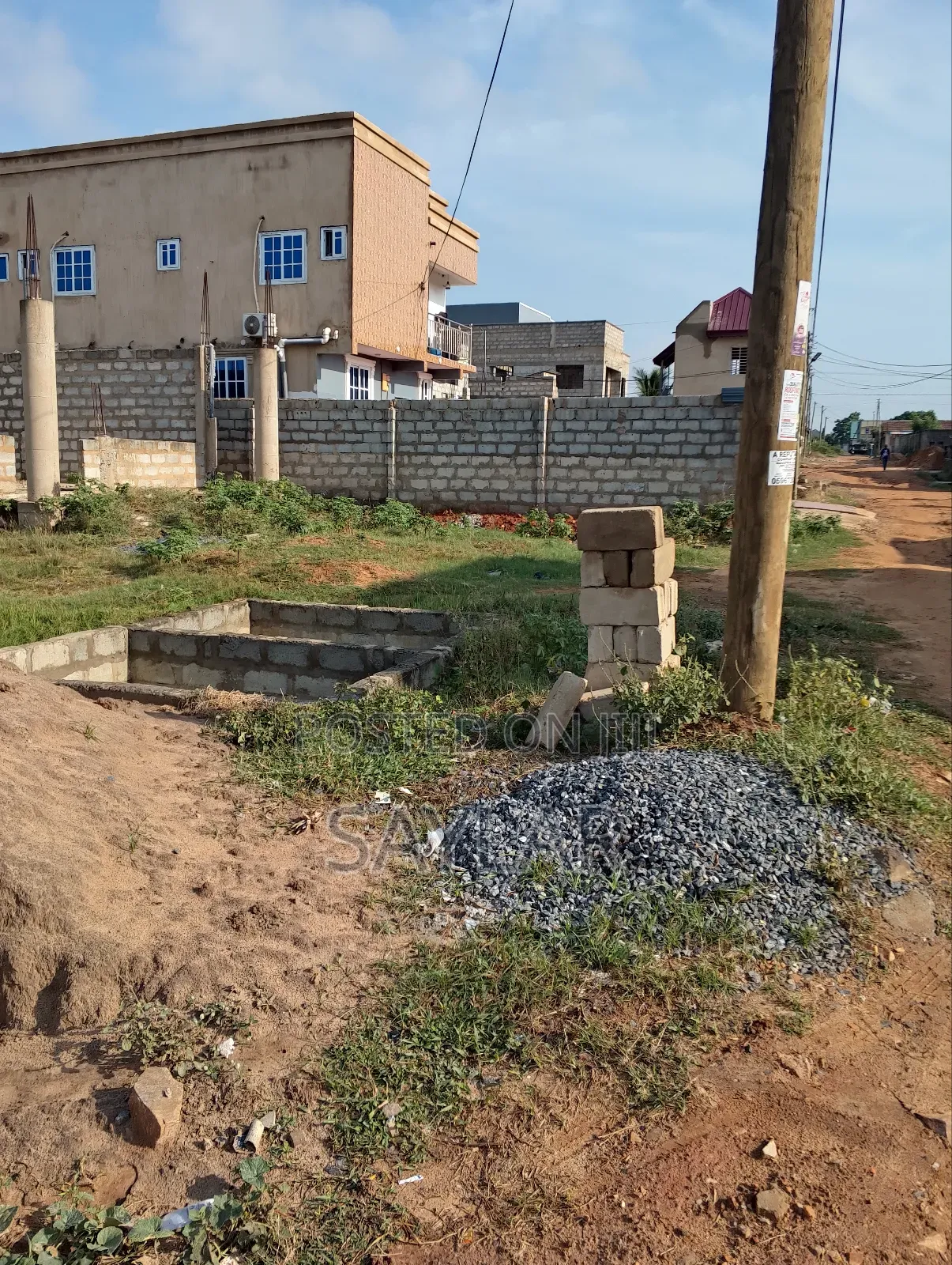 Full Plot For Sale Klagon Few Minutes From Star Oil in Tema Metropolitan