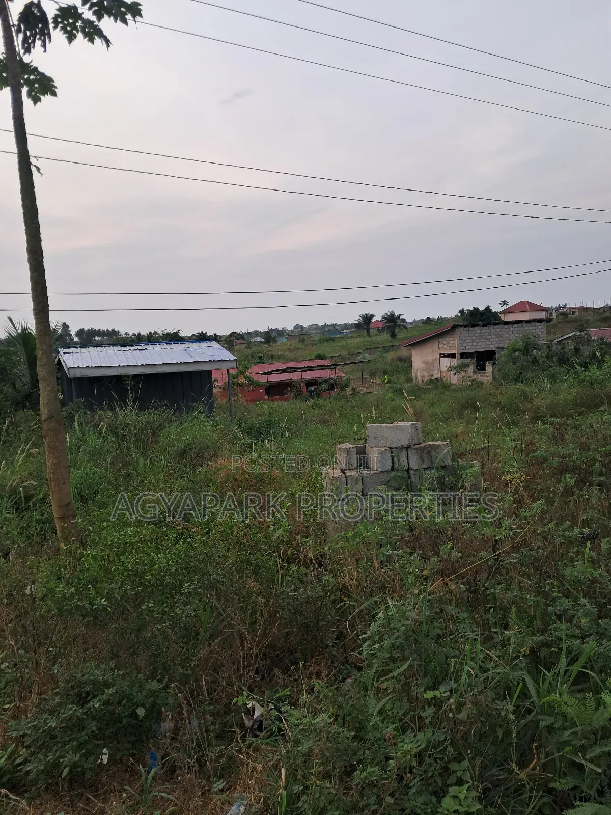 Roadside Land for Sale at Amasaman Obom in Amasaman