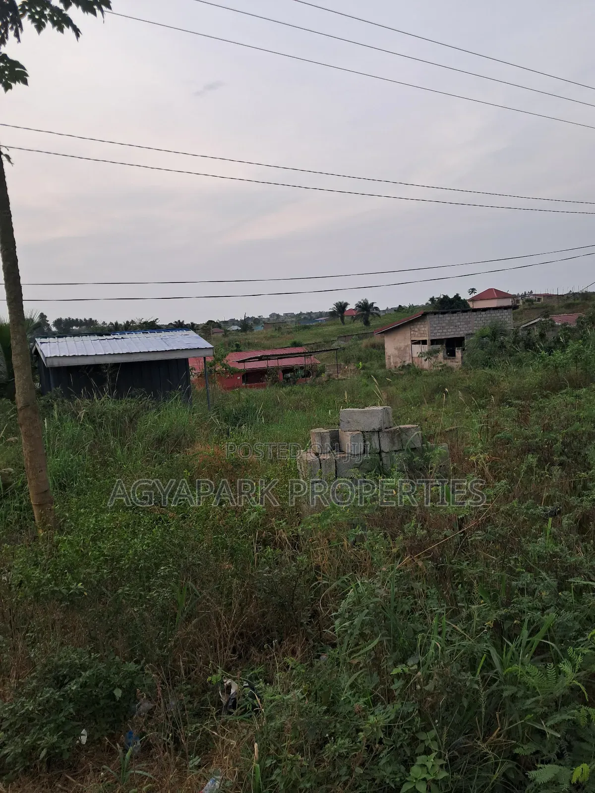 Roadside Land for Sale at Amasaman Obom in Amasaman