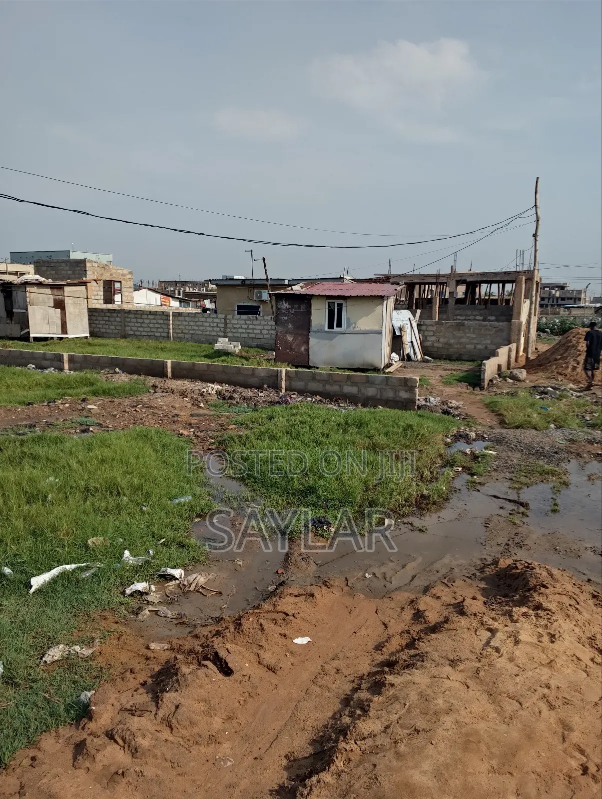 A Special Half Plot for Sale Klagon Close to Pentecost Church Side in Tema Metropolitan