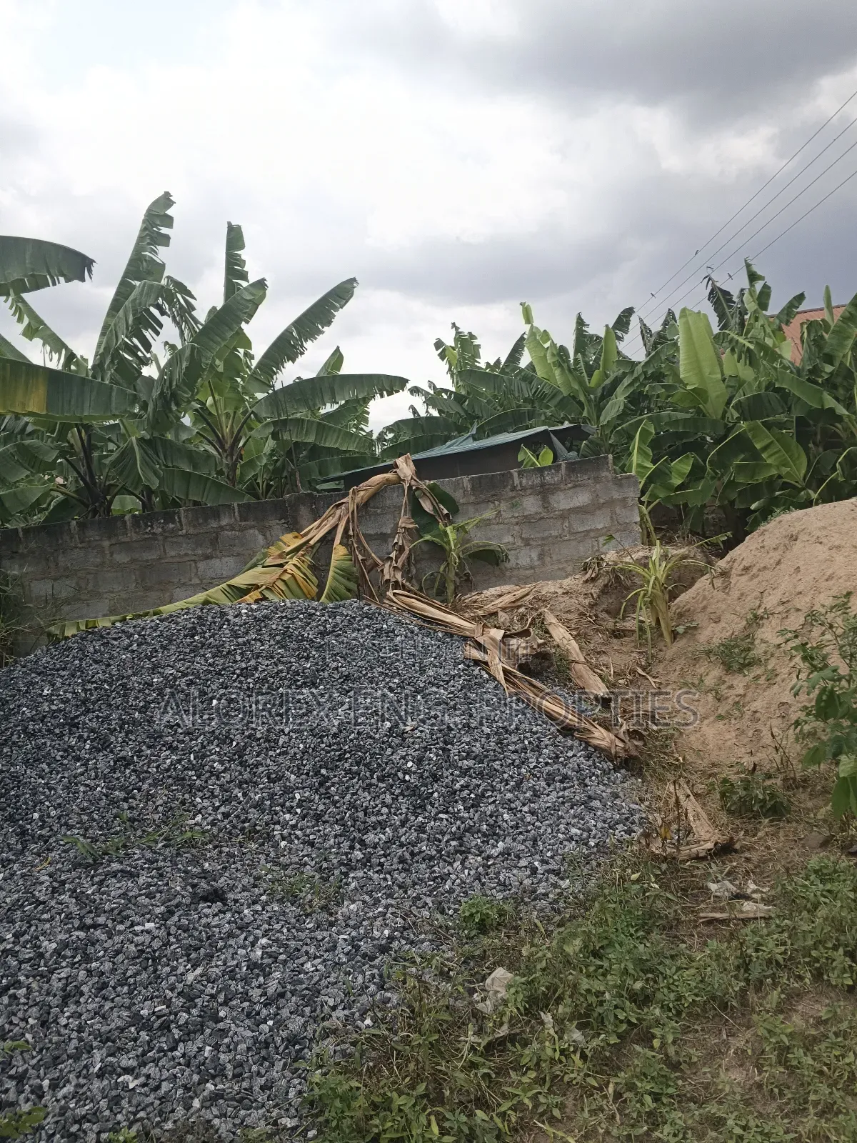 A Plot of Land With Footing for Sale at Oyarifa Teiman in Oyarifa
