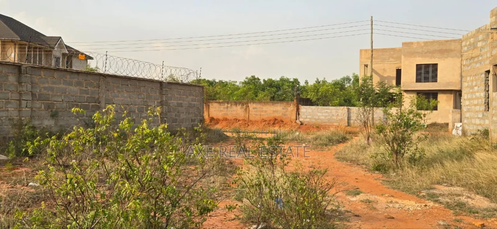 Security Checks on Lands at Tema Community 25 in Accra Metropolitan