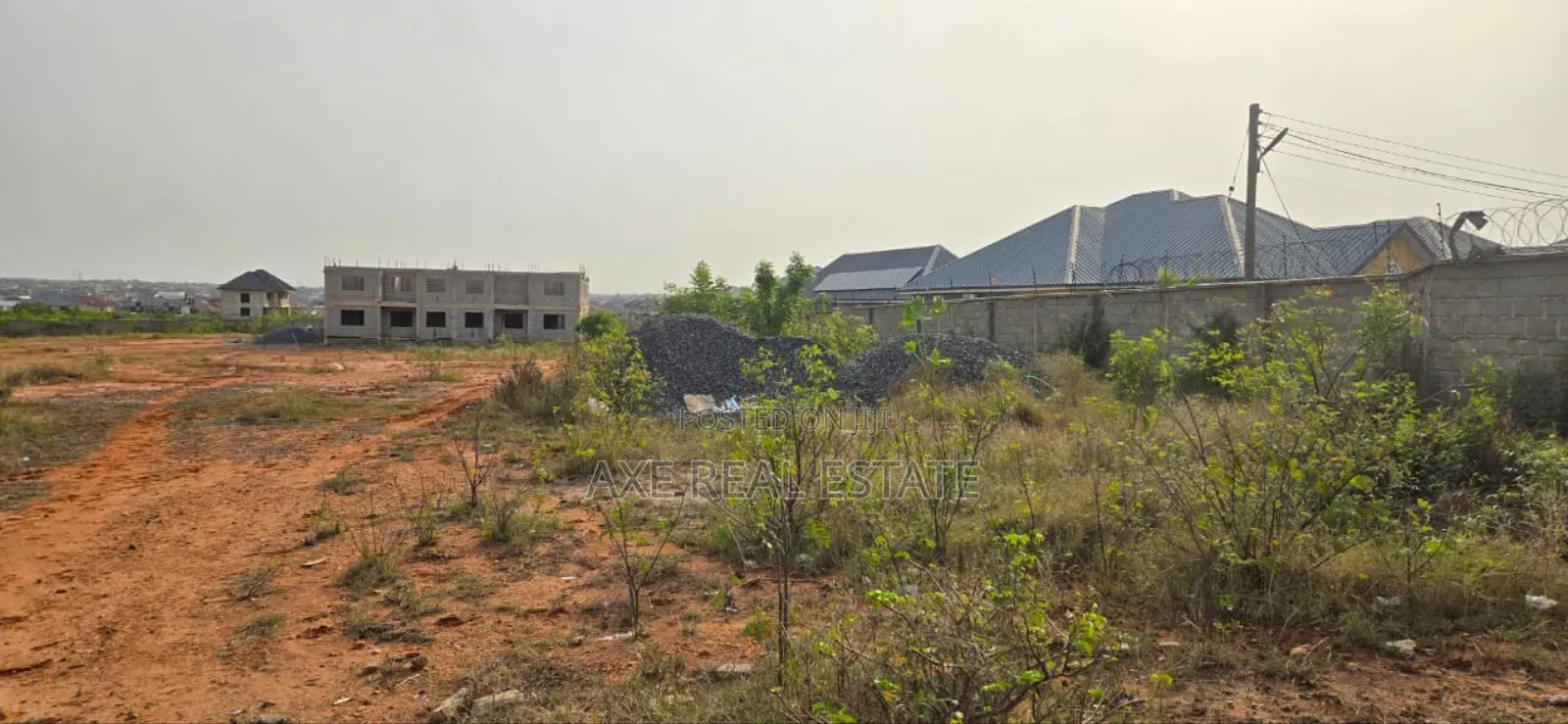 Security Checks on Lands at Tema Community 25 in Accra Metropolitan