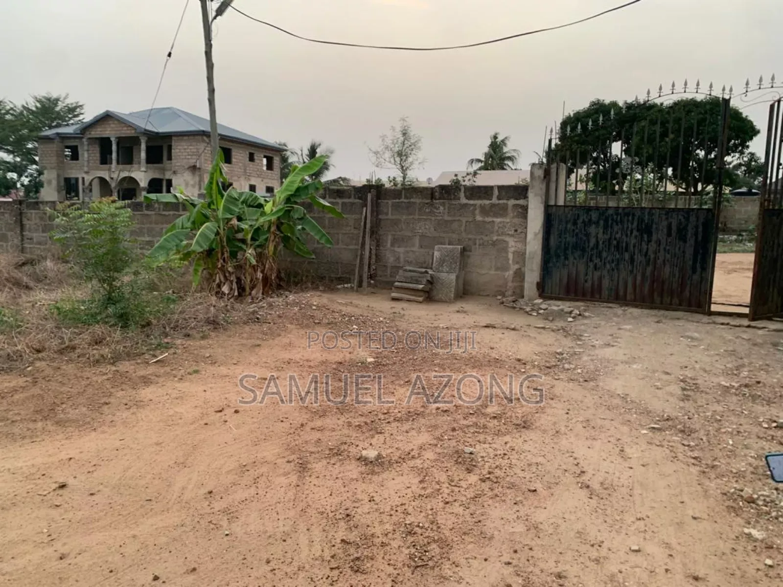 One Plot With Wall and Gated for Sale in Accra Metropolitan