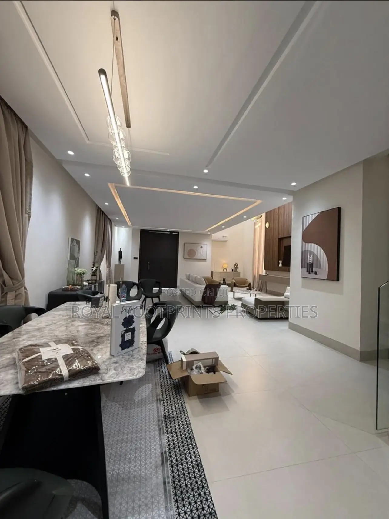 Furnished 4bdrm Mansion in Royal Footprints, East Legon for sale in East Legon