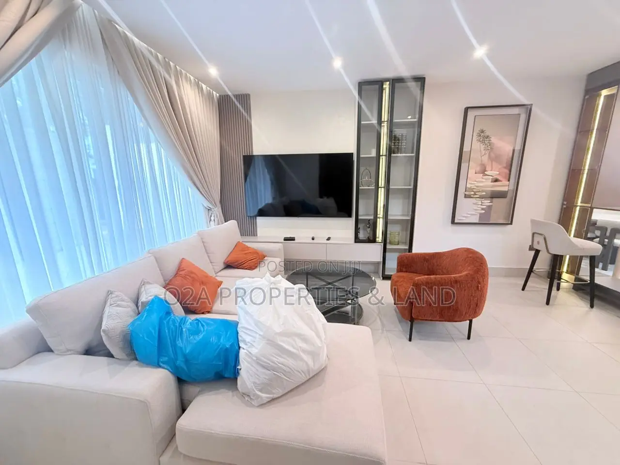Furnished 3bdrm House in Cantonments, Acquinas for rent in Acquinas