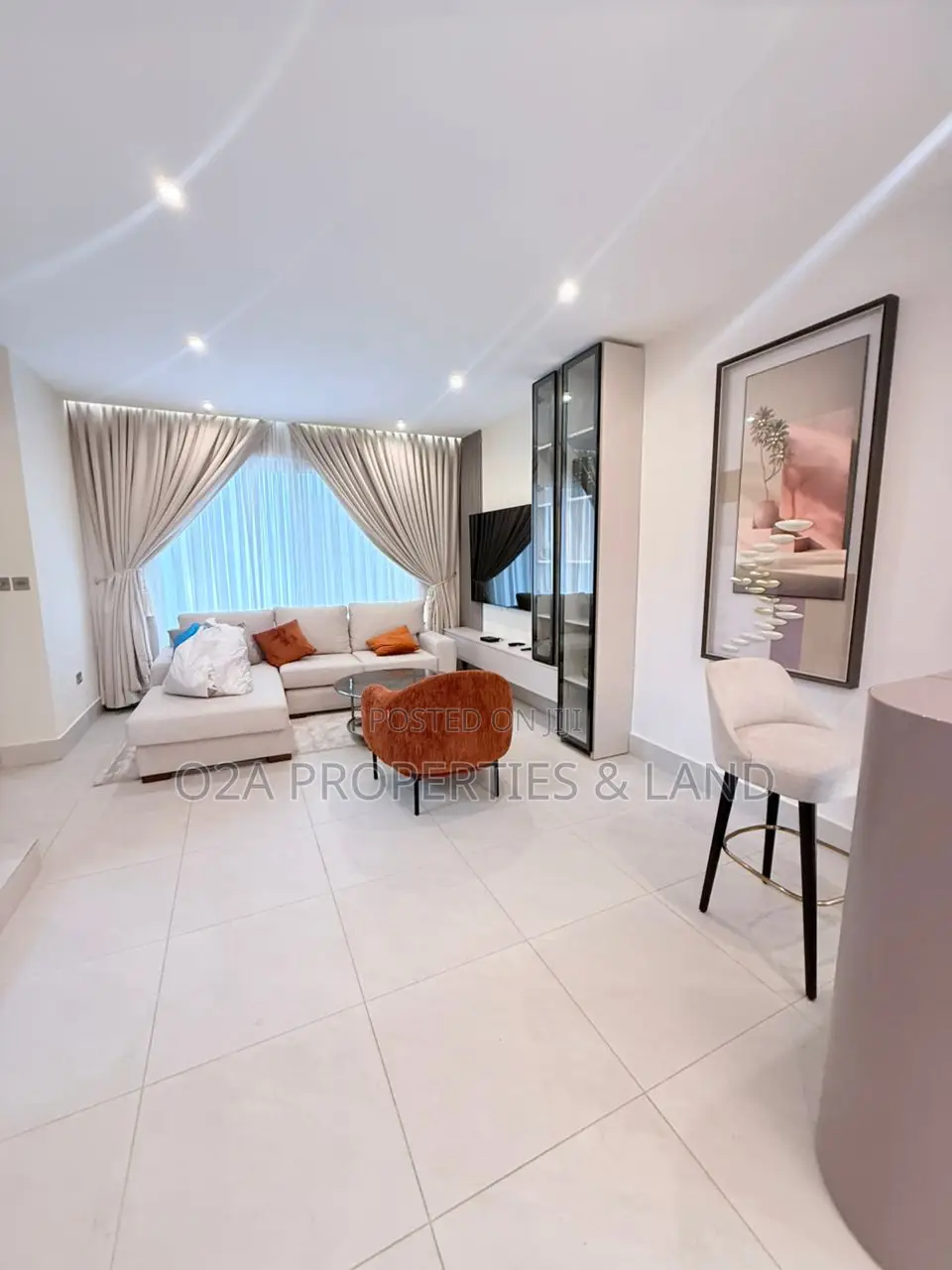 Furnished 3bdrm House in Cantonments, Acquinas for rent in Acquinas