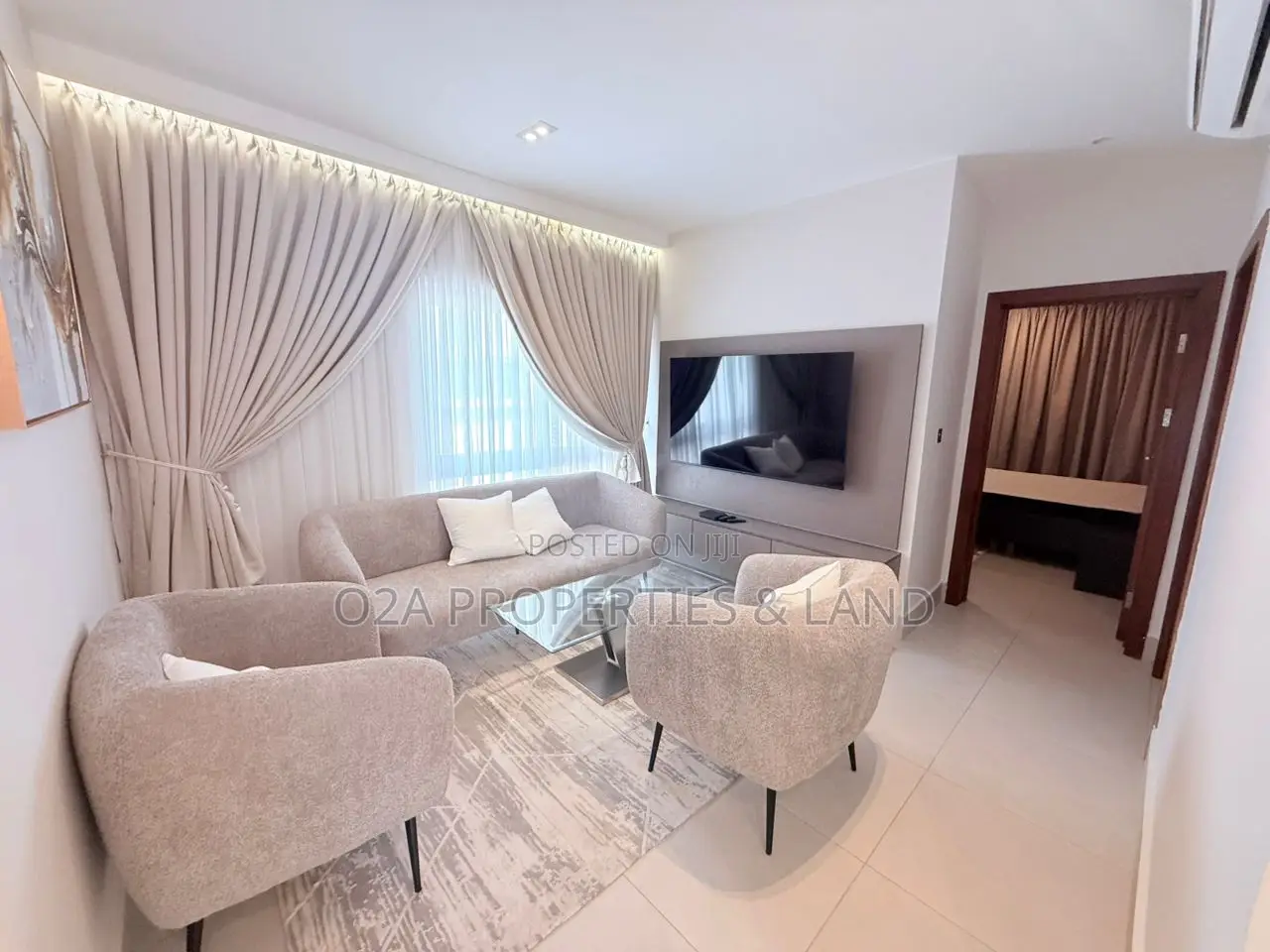 Furnished 3bdrm House in Cantonments, Acquinas for rent in Acquinas