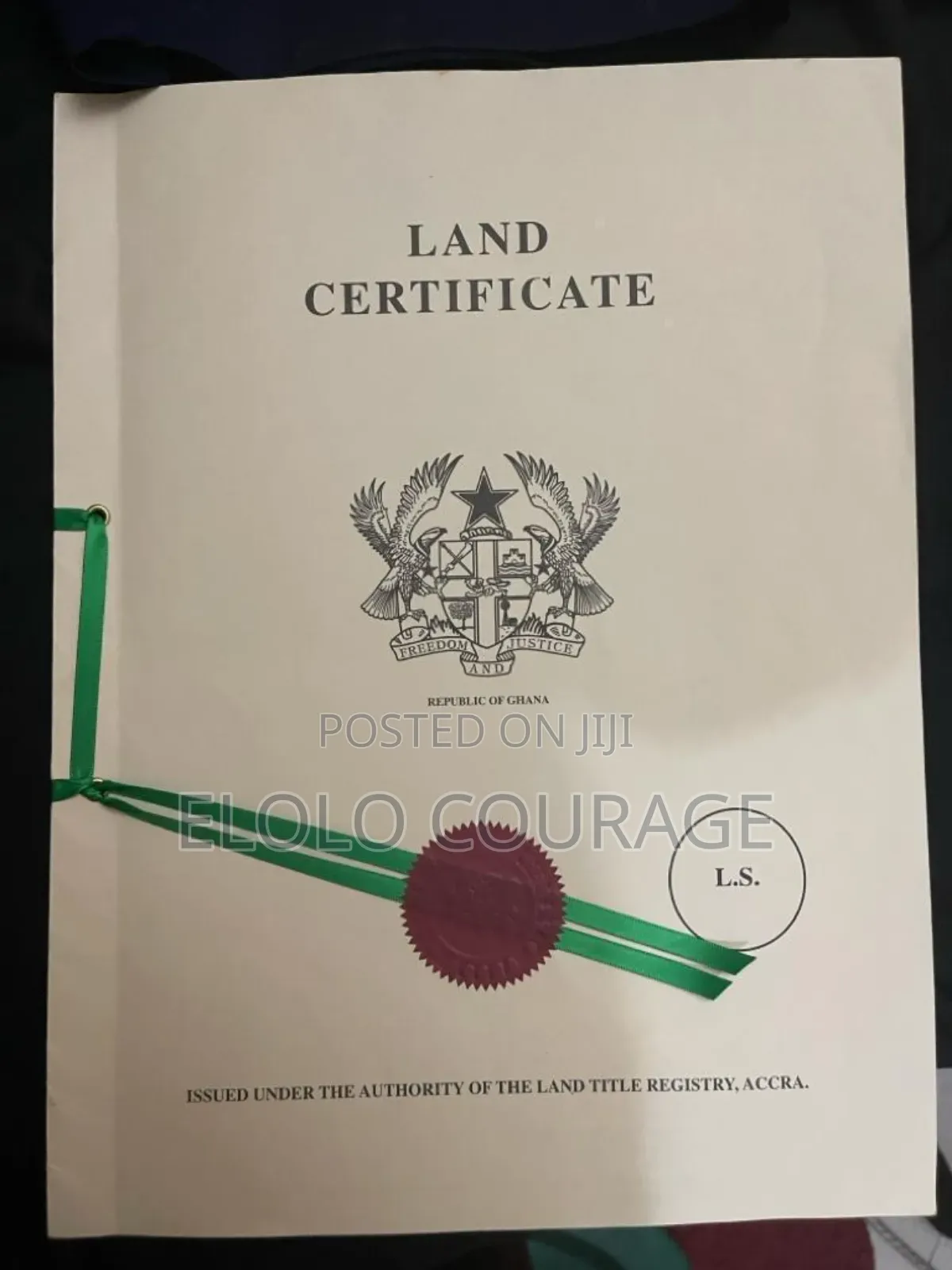A Registered 2 Acre Beach Land at Pampram for Sale in Prampram