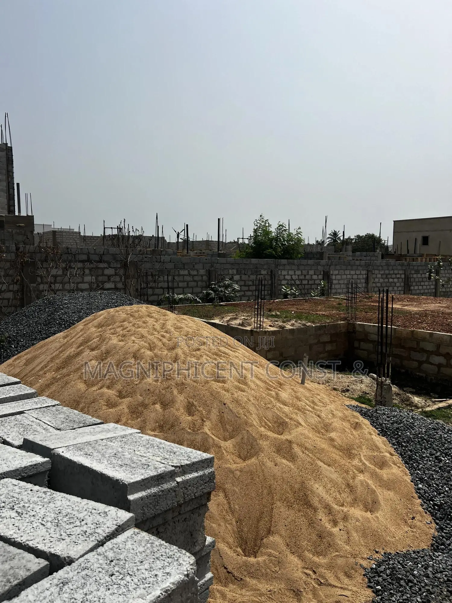 Title Half Plot With Footing 4 Sale in Gated Estate at Spintex Sakumono in Spintex