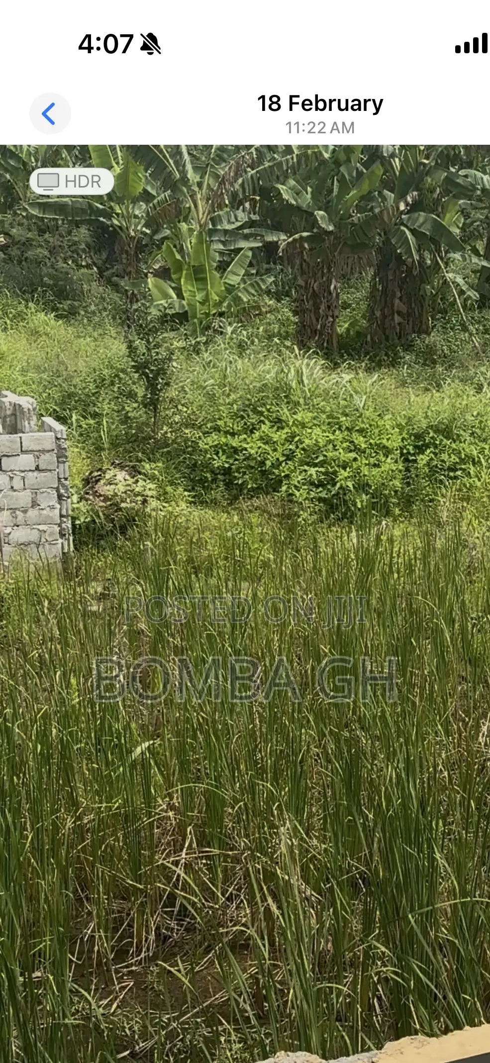 Half Plot Available for Sale in Pokuase