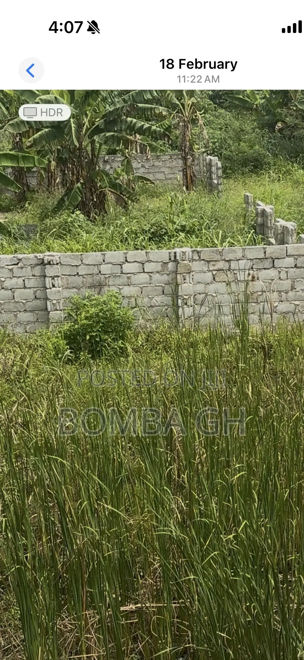 Half Plot Available for Sale in Pokuase