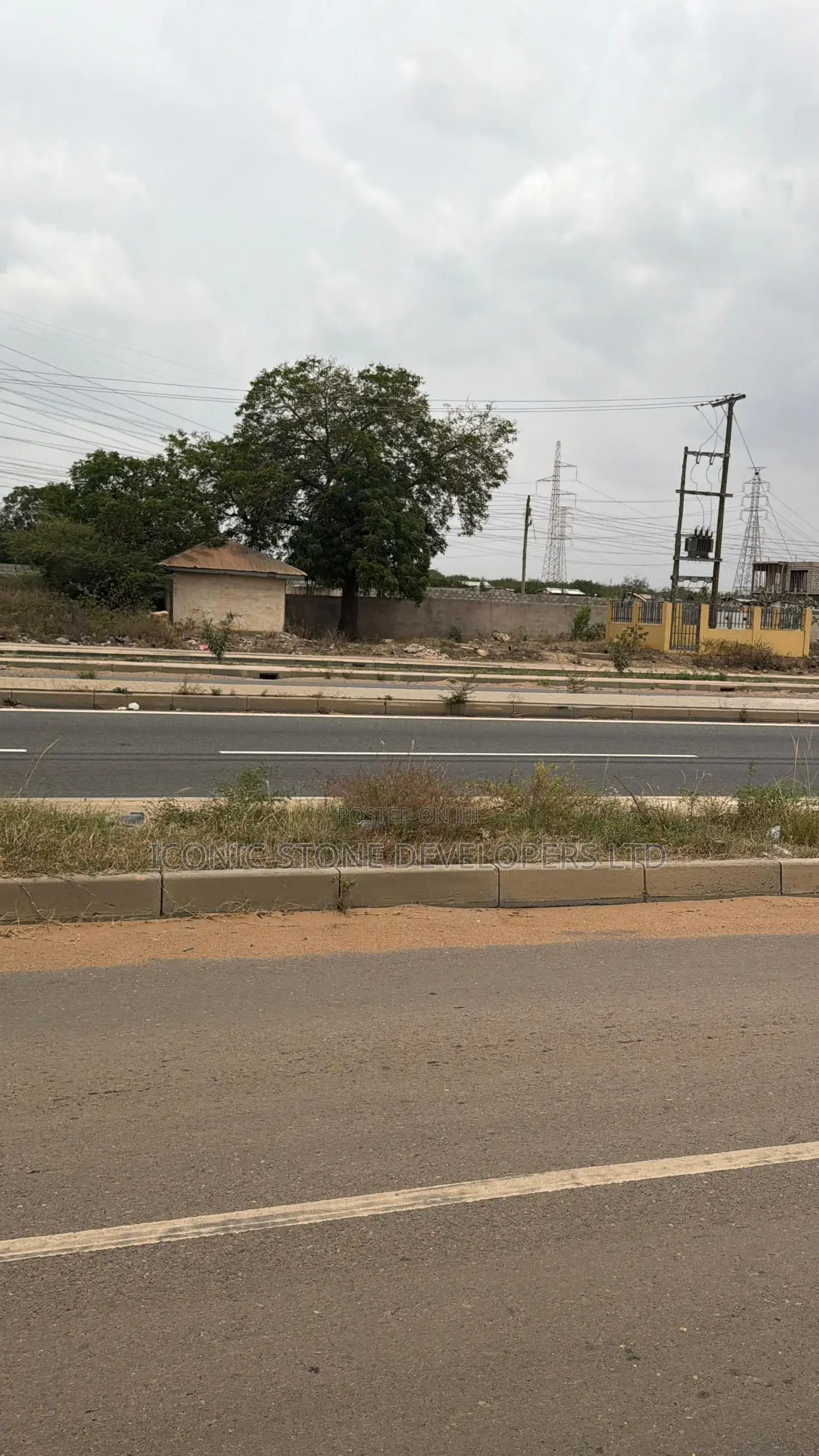 Plots of Roadside Land for Sale at Borteyman in Ashaley Botwe