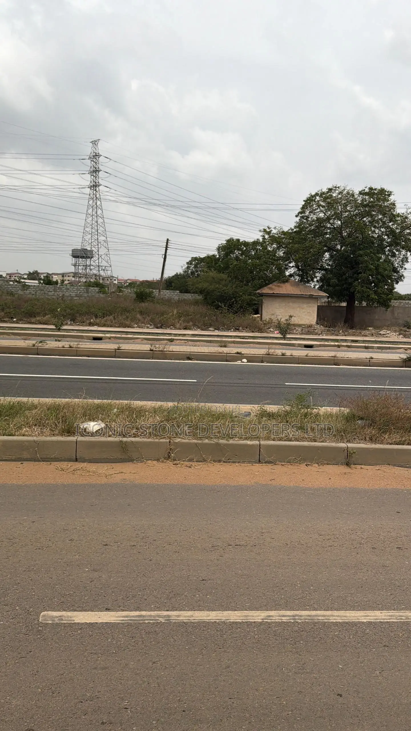 Plots of Roadside Land for Sale at Borteyman in Ashaley Botwe
