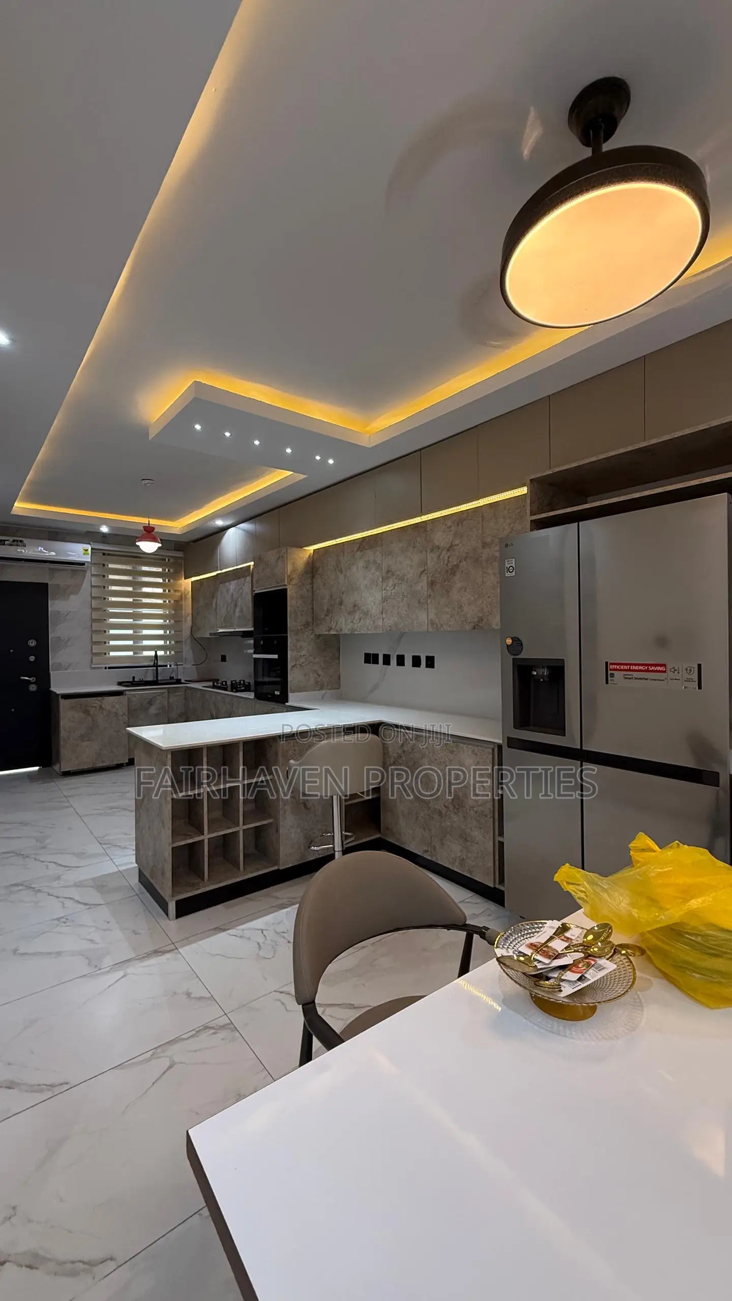 Furnished 4bdrm House in Fairhaven Properties, East Legon for sale in East Legon