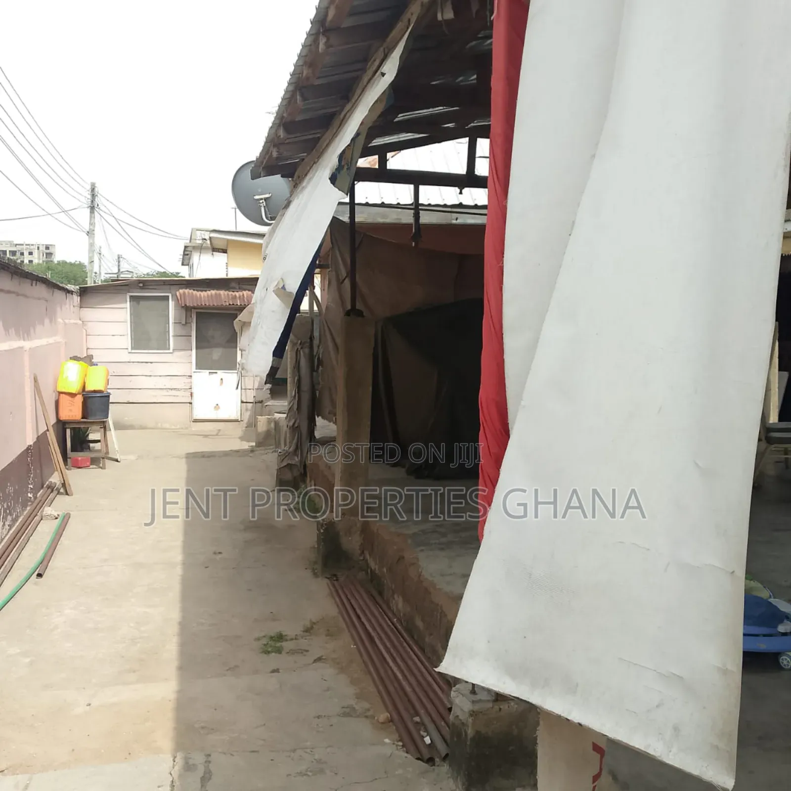 0.13 Acre of Land With Old Structure on It for Sale at Osu in Accra Metropolitan